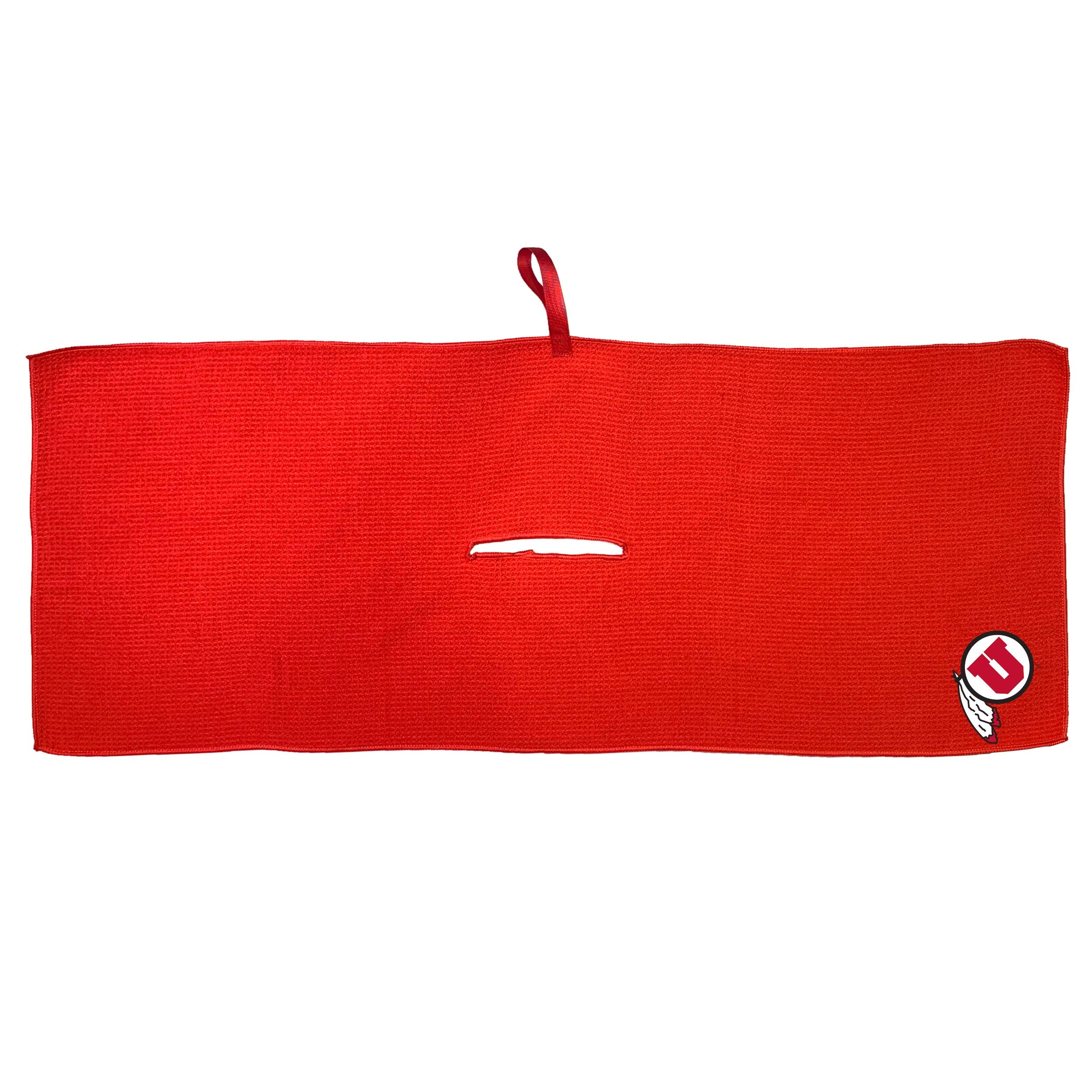 Team Golf Ncaa Utah Utes Microfiber Golf Towel, 16X40 (Multicolor)