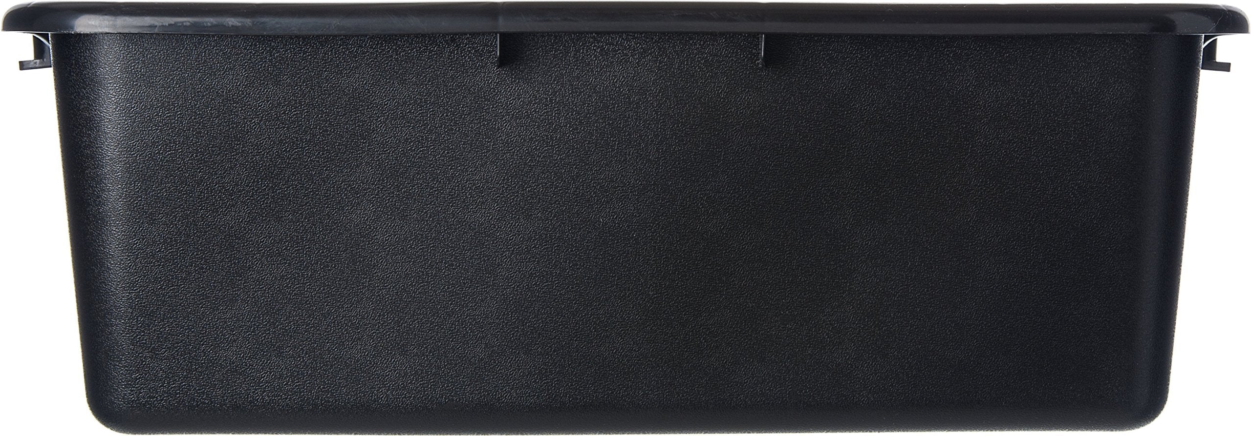Carlisle Foodservice Products 4401103 Comfort Curve Bus Box/Tote Box, 7'' Deep, Black