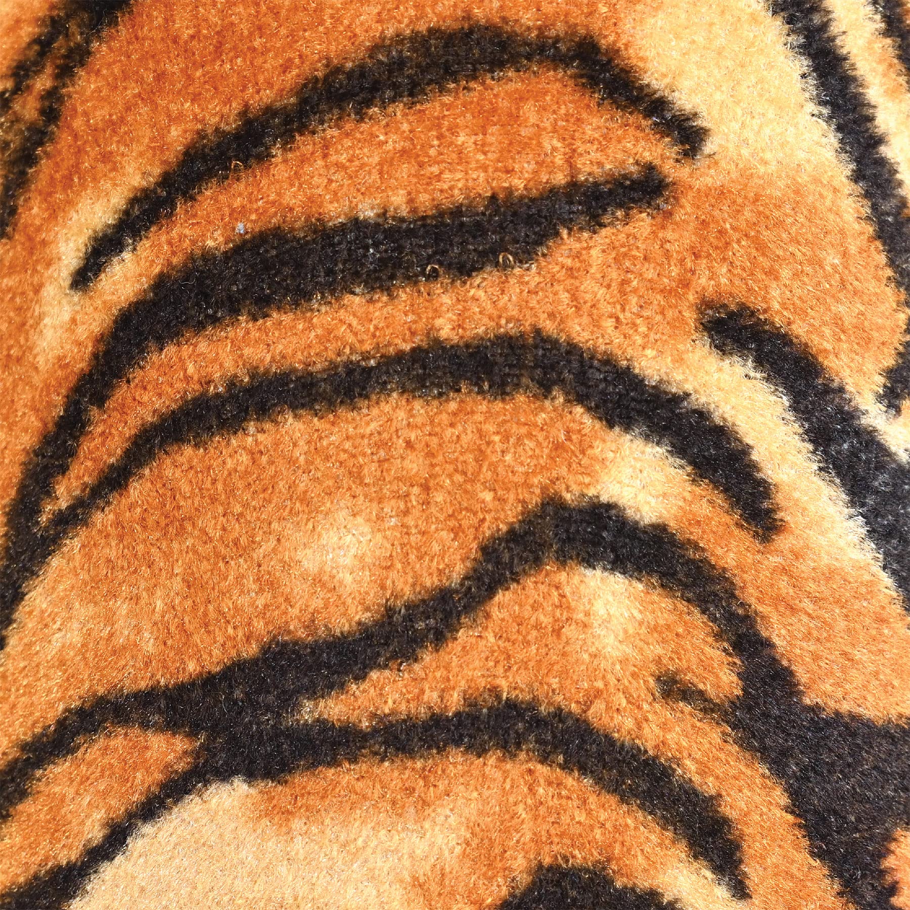 Beistle Tiger Print Cowboy Hats, 6 Pieces - One Size Fits Most, Adjustable Chin Strap, Safari Party Supplies, Halloween Costume