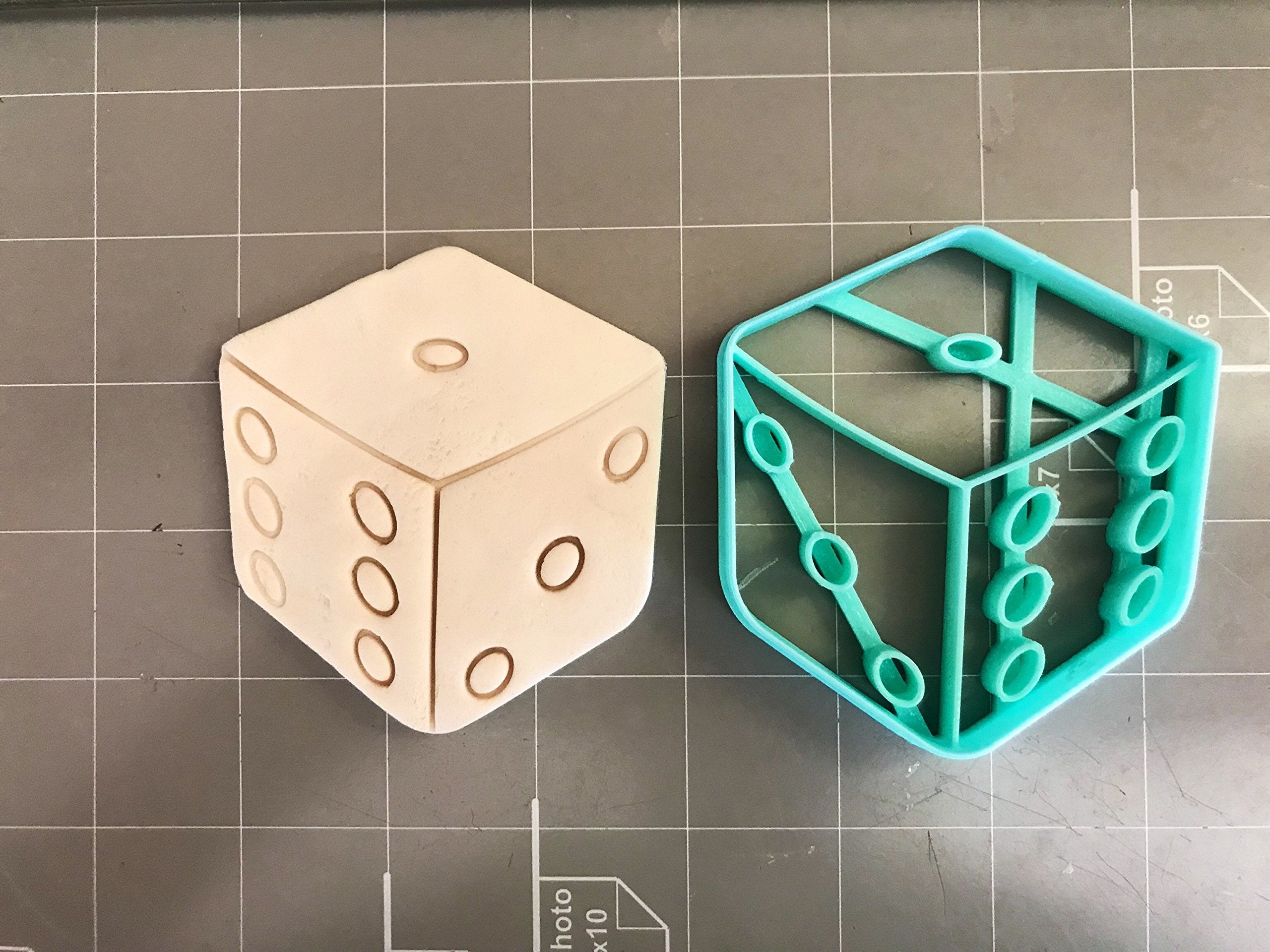 Dice Cookie Cutter (3 Inches)