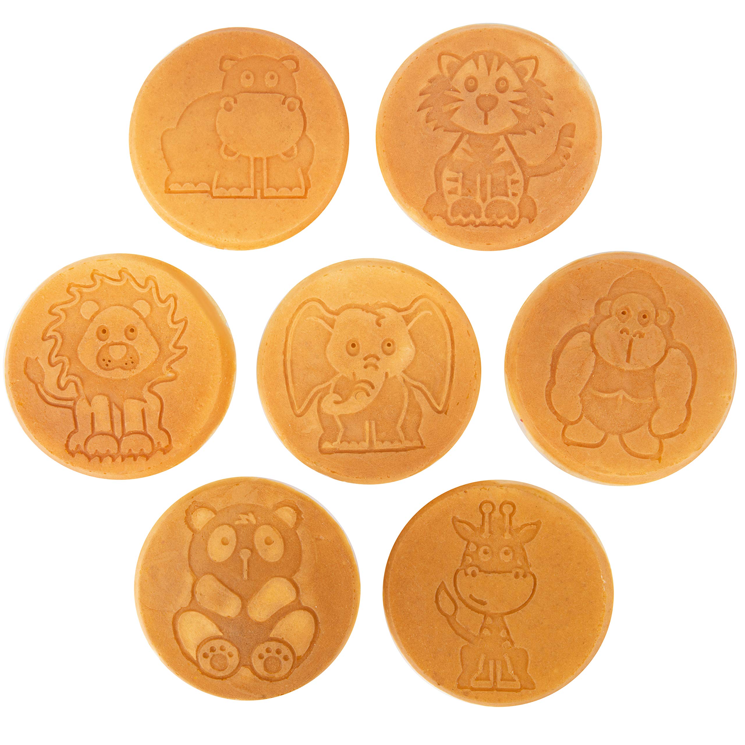 Animal Mini Pancake Pan - Make 7 Unique Flapjack Zoo Animals, Including A Elephant, Giraffe And More- Nonstick Pan Cake Maker Gr