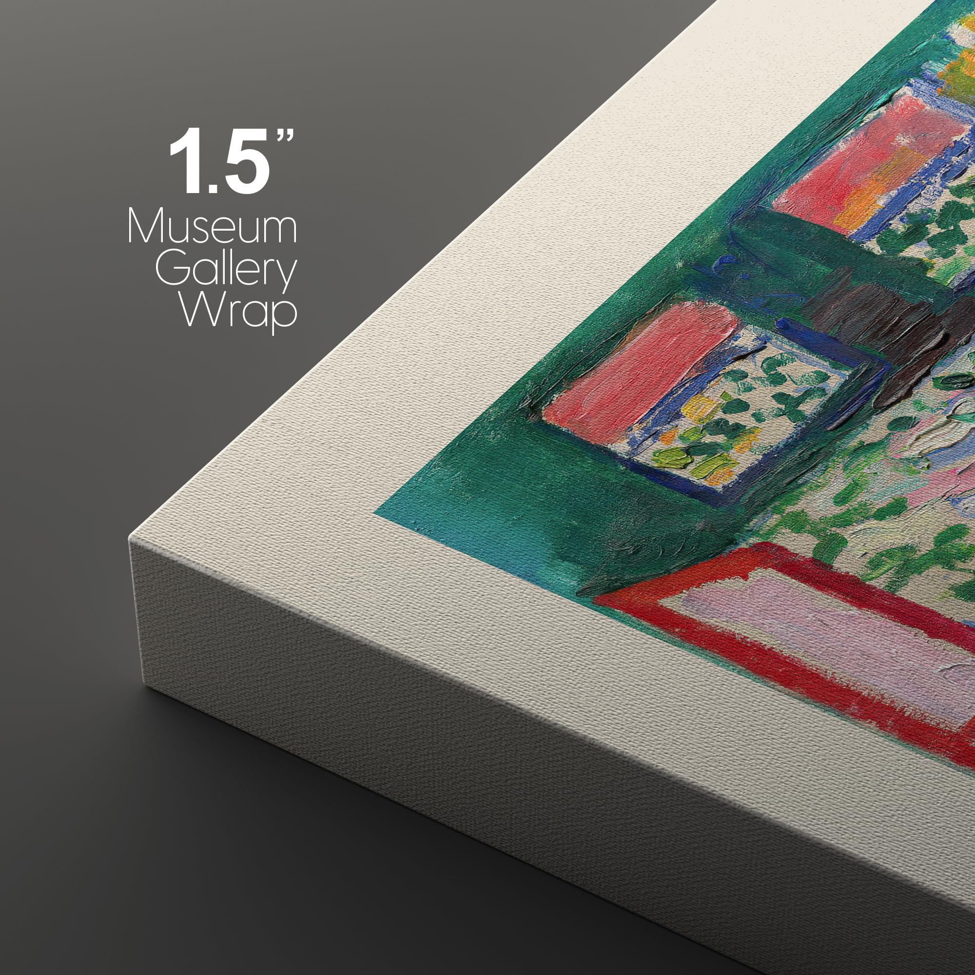 Wall26 Canvas Wall Art Print Set French Floral Rainbow Landscapes Henri Matisse Nature Plants Illustrations Modern Relax/Calm Mu