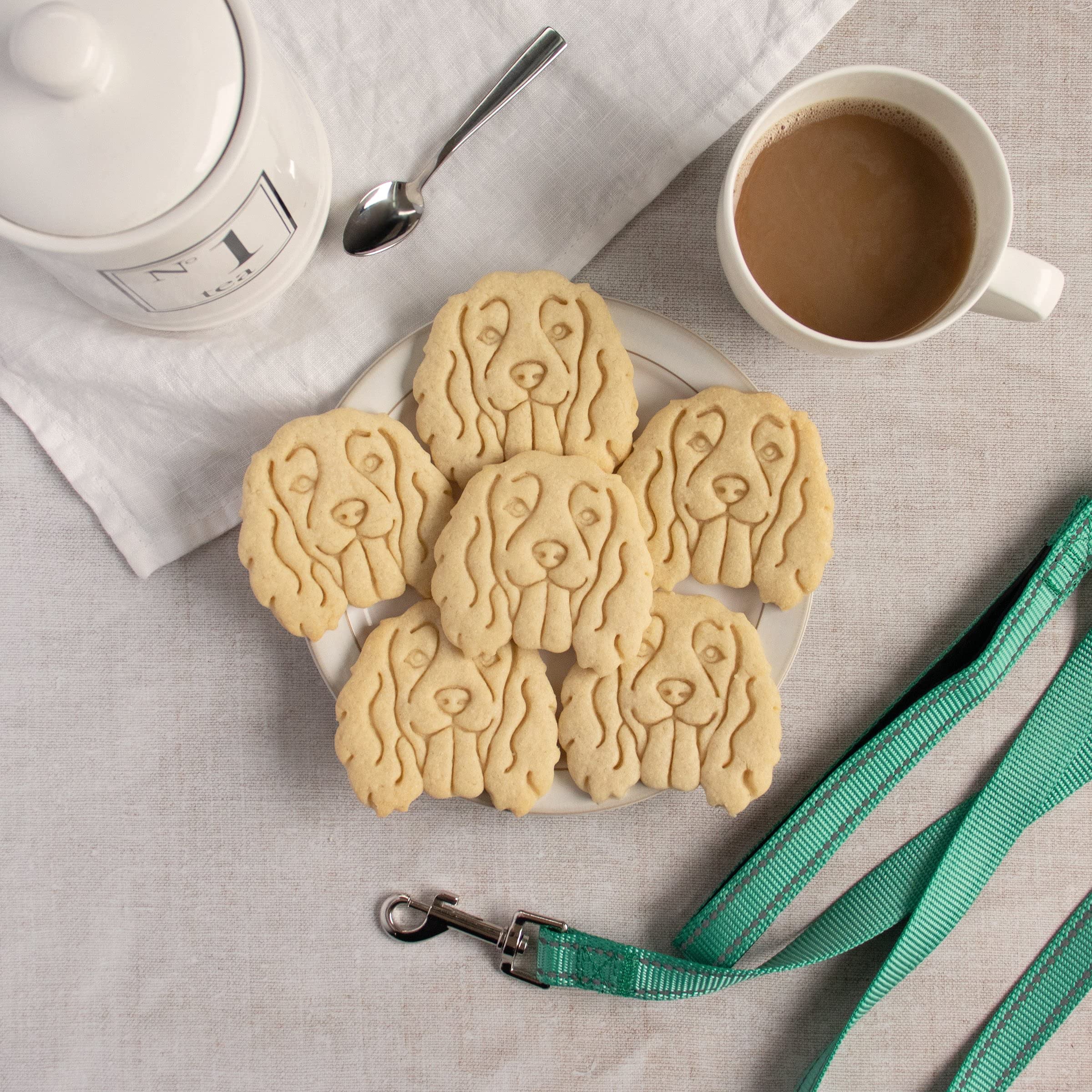 Working Cocker Spaniel Face Cookie Cutter, 1 Piece - Bakerlogy