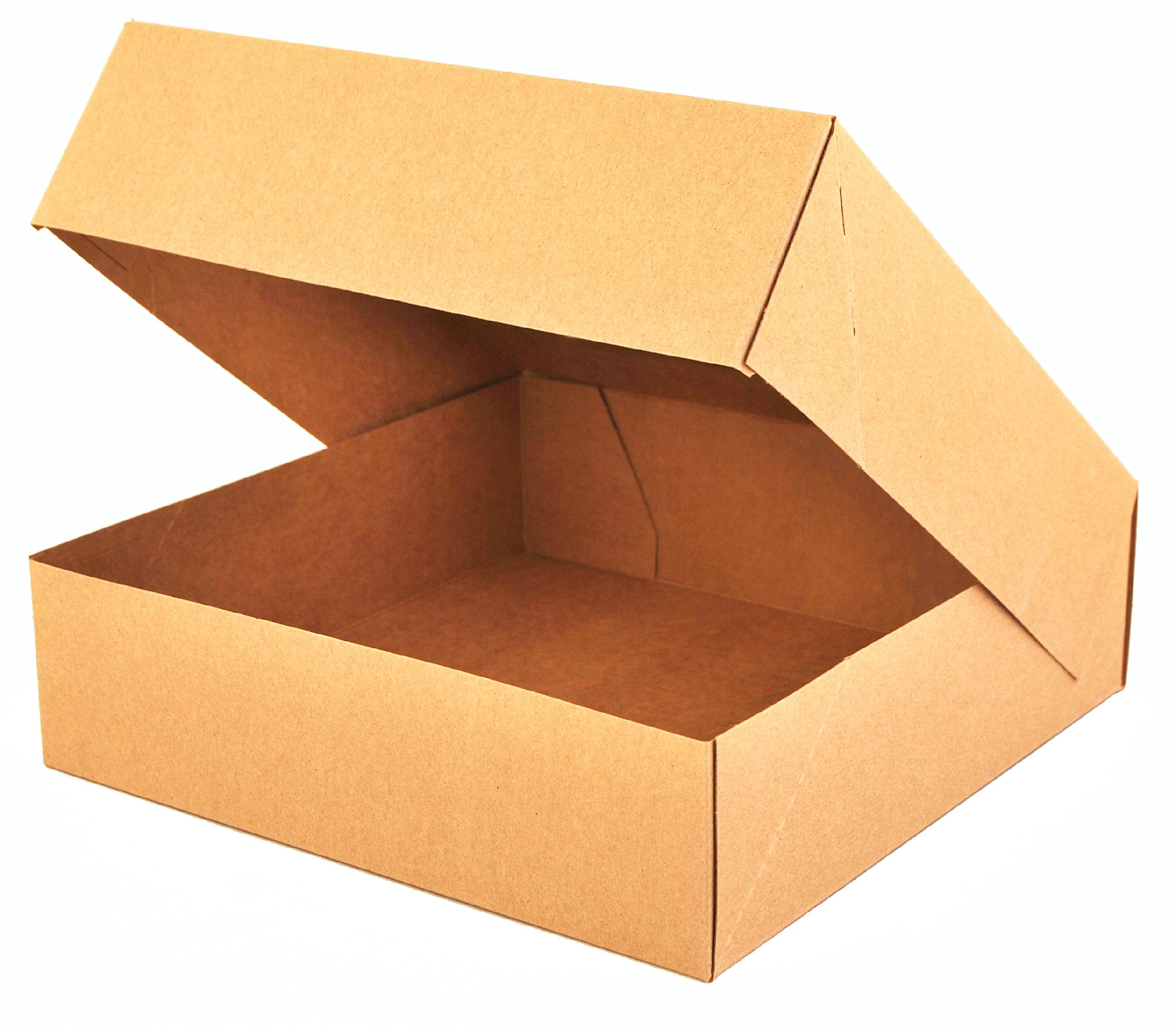 Sct Kraft Window Bakery Boxes, 9 X 9 X 2.5, Brown, Paper, 200/Carton