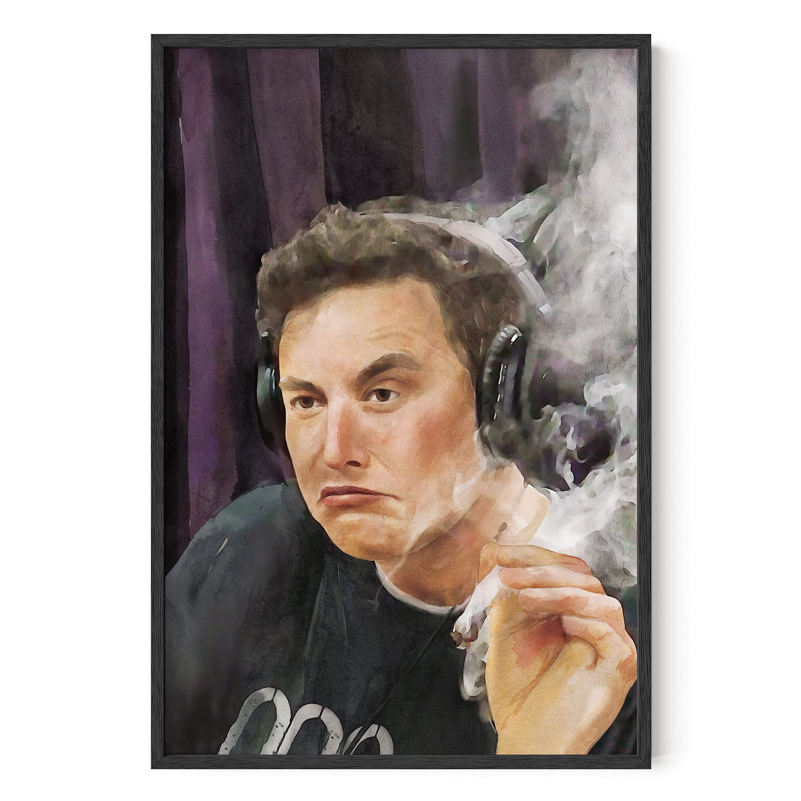 Haus And Hues Elon Musk Posters For College Dorm Trippy Room Decor And Cool Posters For Guys | Funny College Posters For Guys, C
