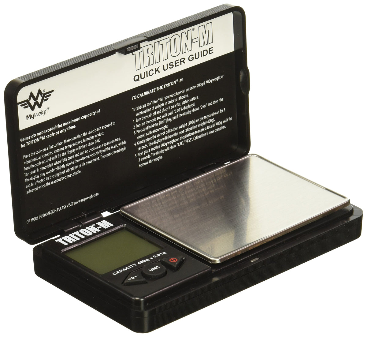 My Weigh Scmtmini400 Triton 2 Mini - 400G By 0.01G Scale,Black,Scmt3-400