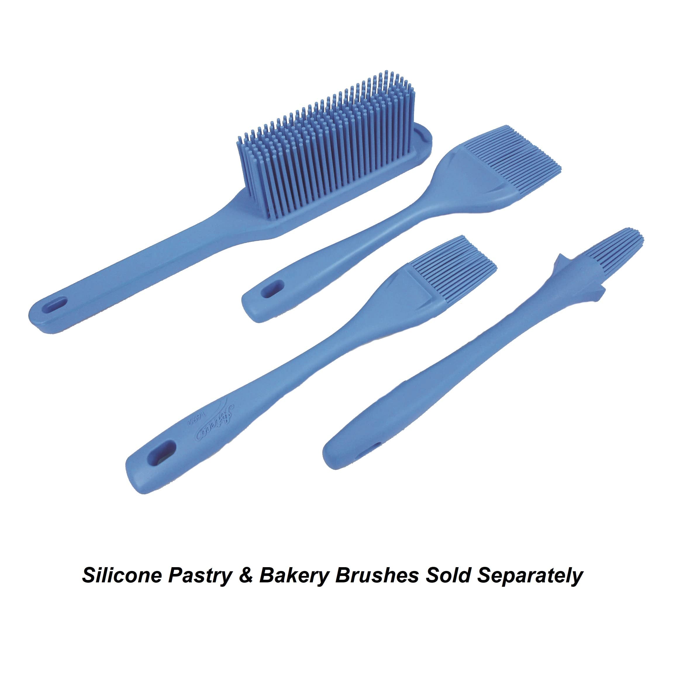 Ateco Silicone Pastry and Baking Bench Brush  12-Inch