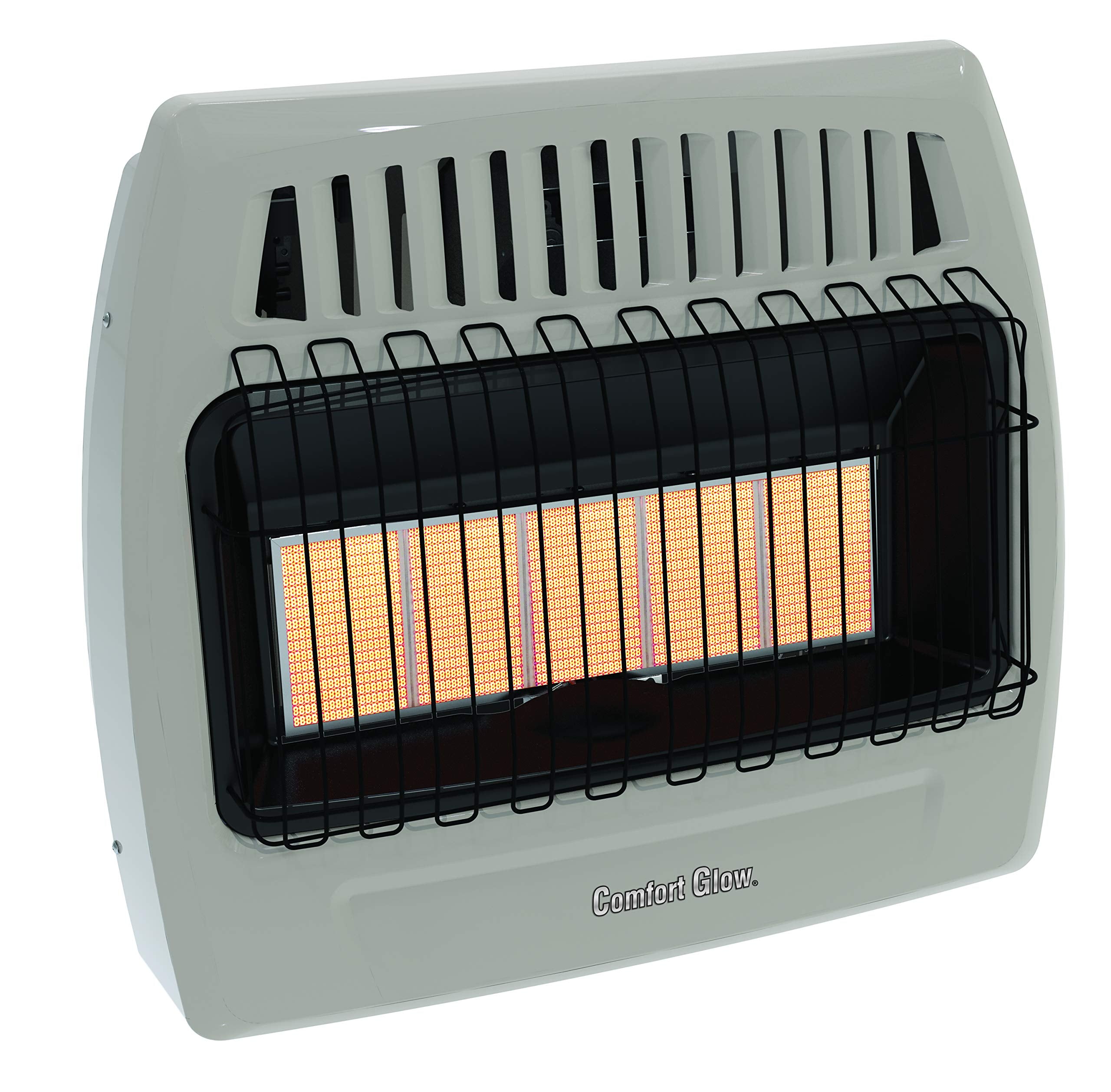 World Mktg Of America/Import Comfort Glow Gas Wall Heater, 24.41''X28.15''X10.25'', Gray