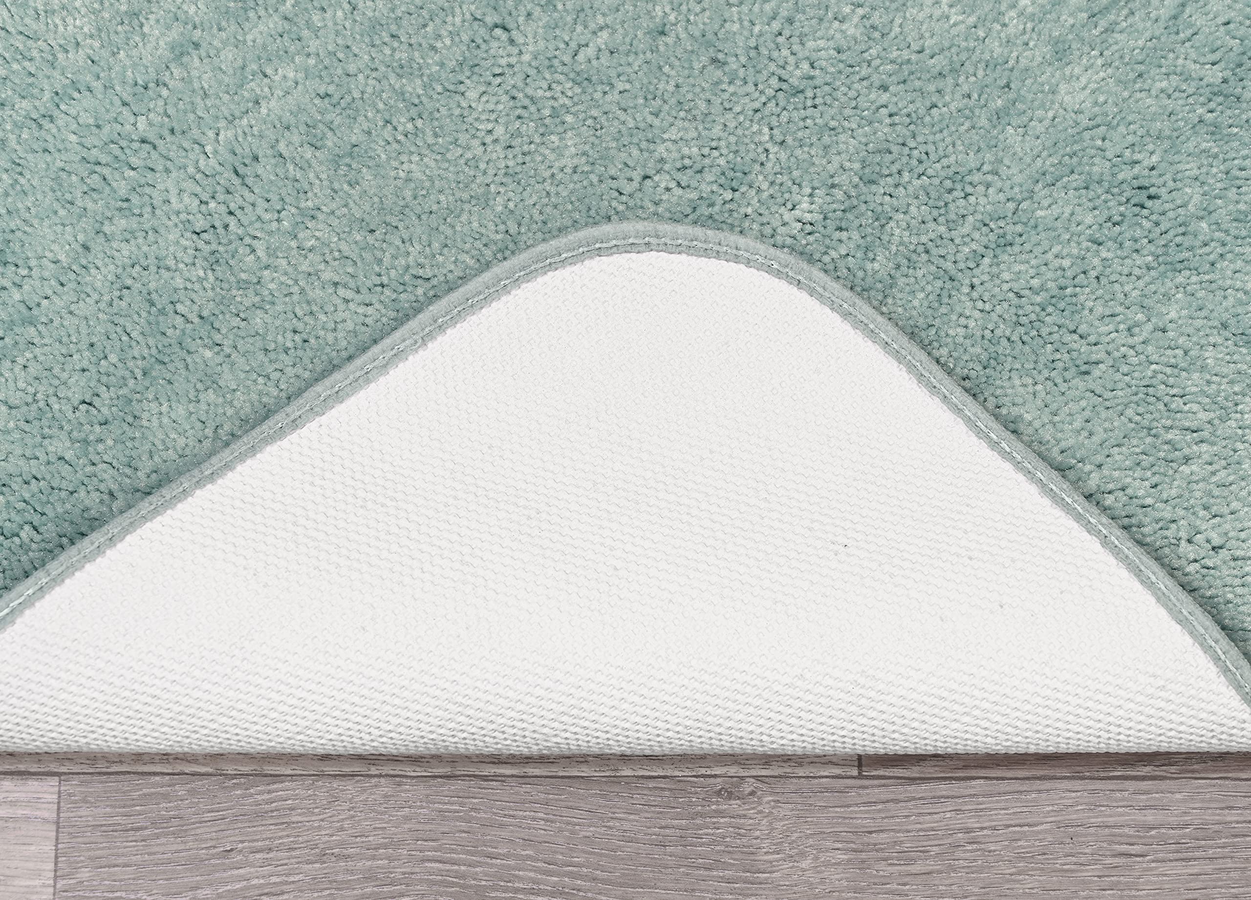 Garland Rug Traditional Bath Rug, 2-Piece Set, Seafoam