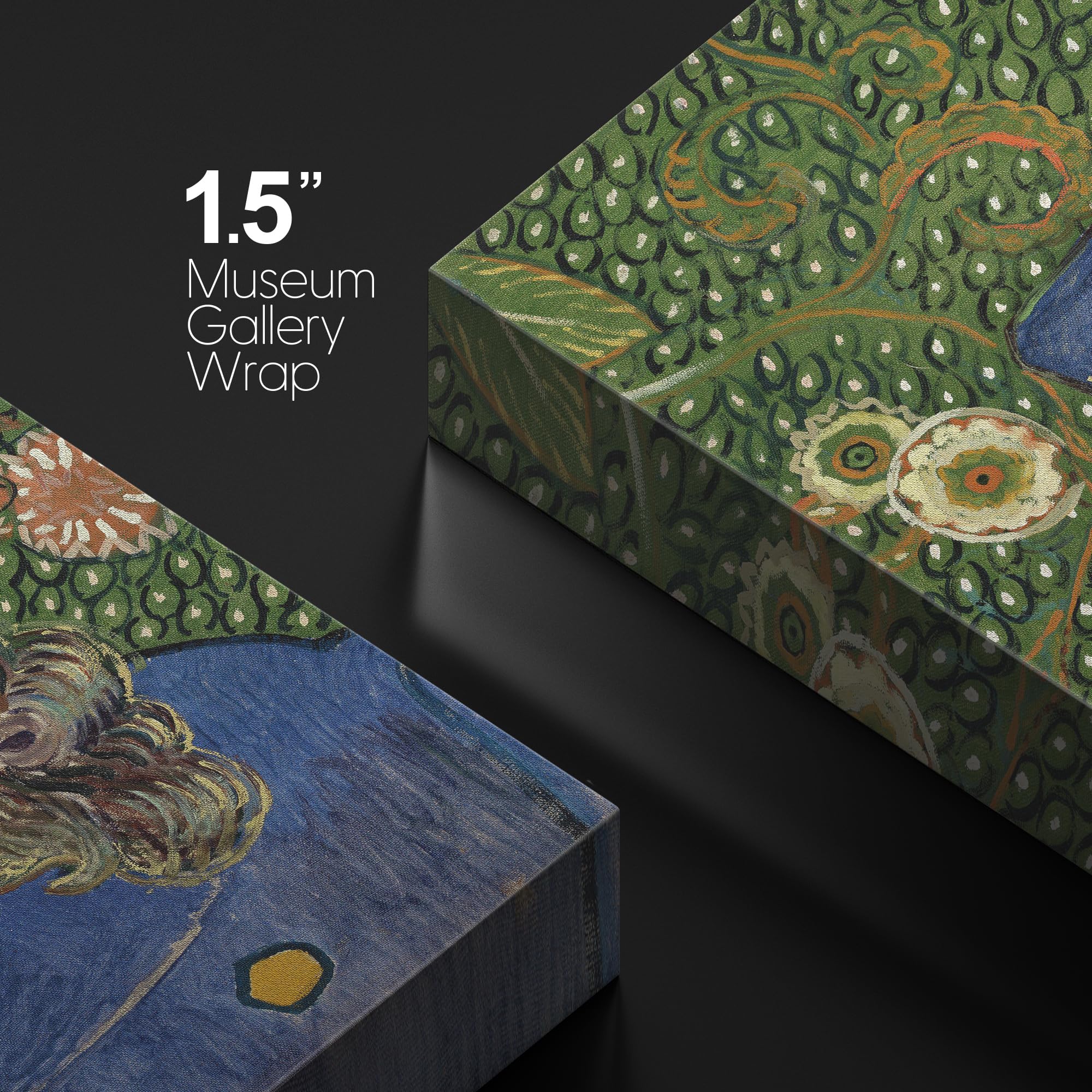 Wall26 Canvas Print Wall Art Portrait Of Postman Joseph Roulin By Artist Vincent Van Gogh Nature Wilderness Illustrations Fine A