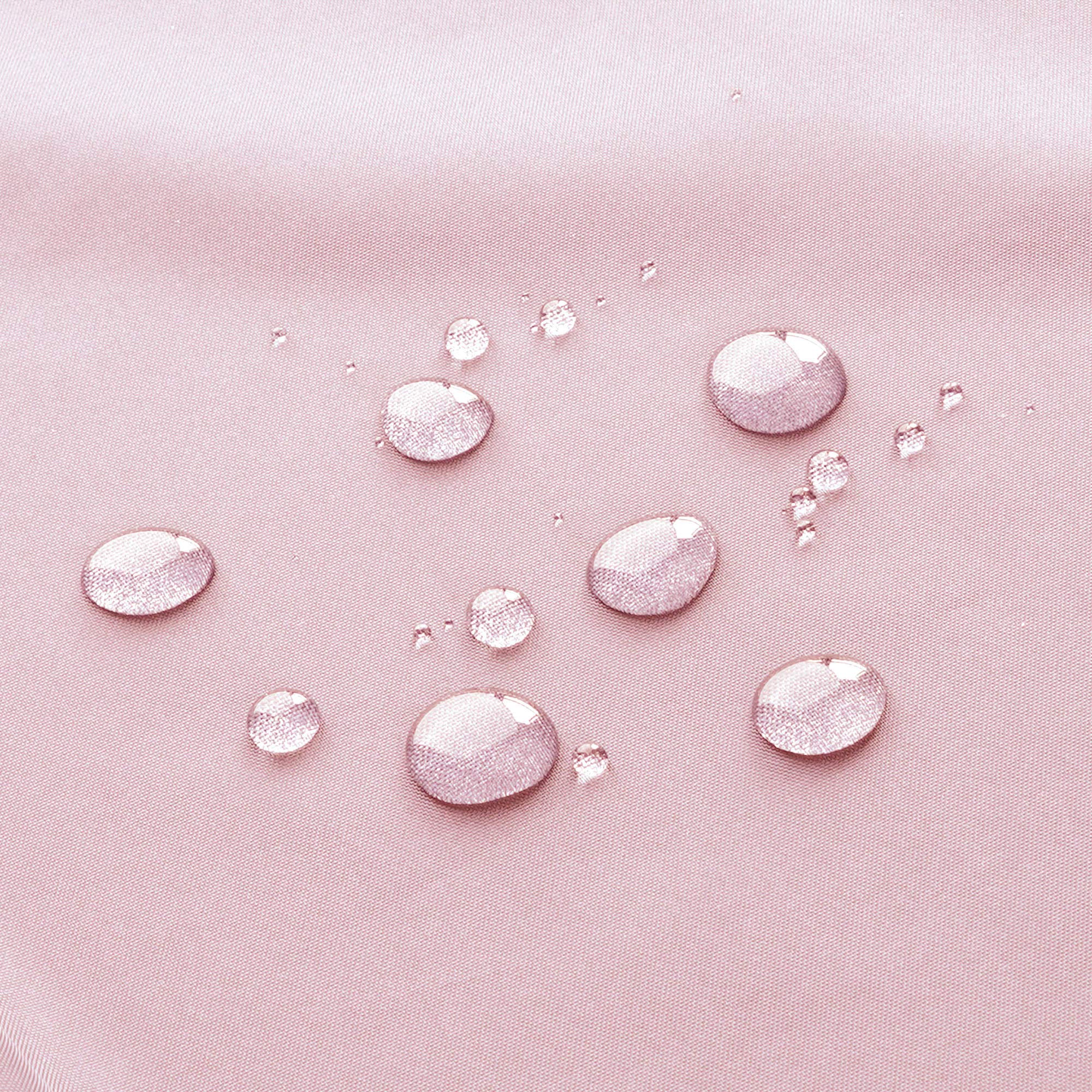 AooHome Solid Pink Shower Curtain  Fabric Weighted Hem Shower Liner with Hooks  Reinforced Metal Grommets  Waterproof  72x75 inch
