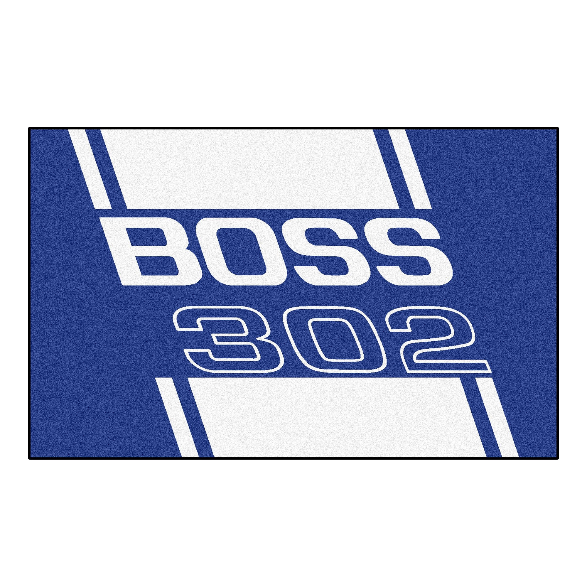 FANMATS 16276 Team Color 59.5x94.5 Boss 302 Ulti-Mat - Blue