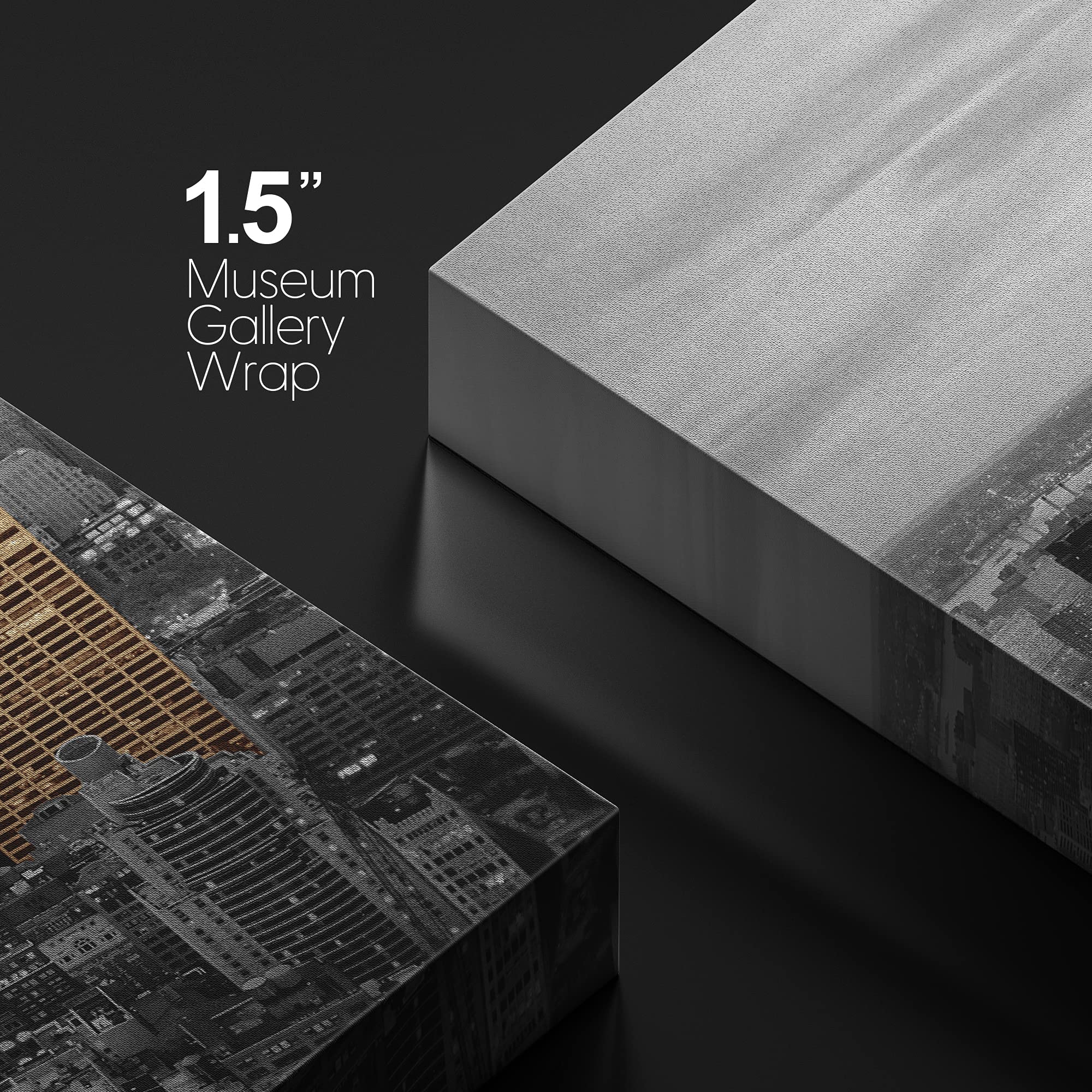 Wall26 Canvas Print Wall Art Pop Of Color Aerial Nyc Skyline Architecture & Maps Cities Photography Realism Chic Scenic Relax/Ca