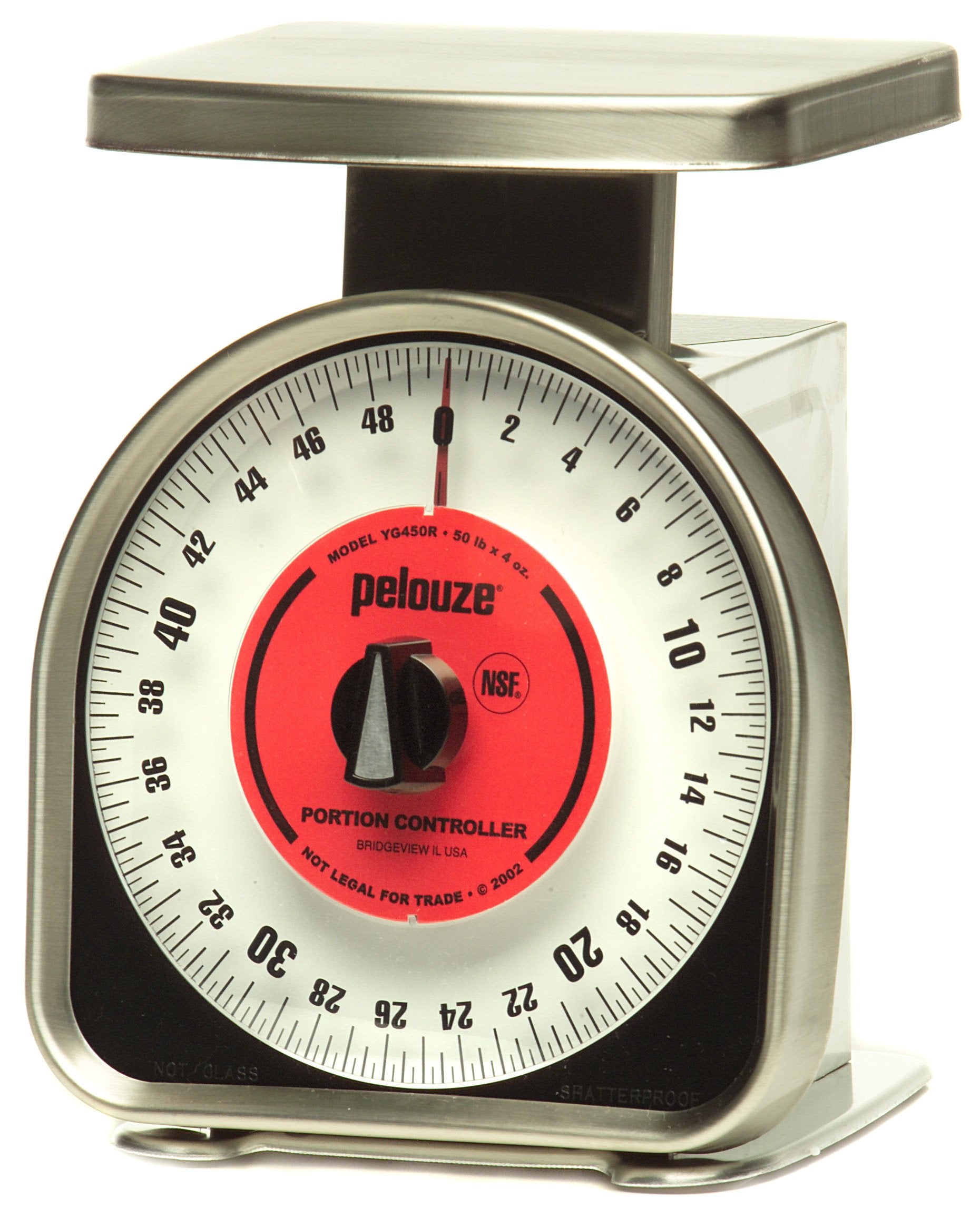 Rubbermaid Commercial Products Fgyg450R Commercial Portion Control Scale, 50 Lb.