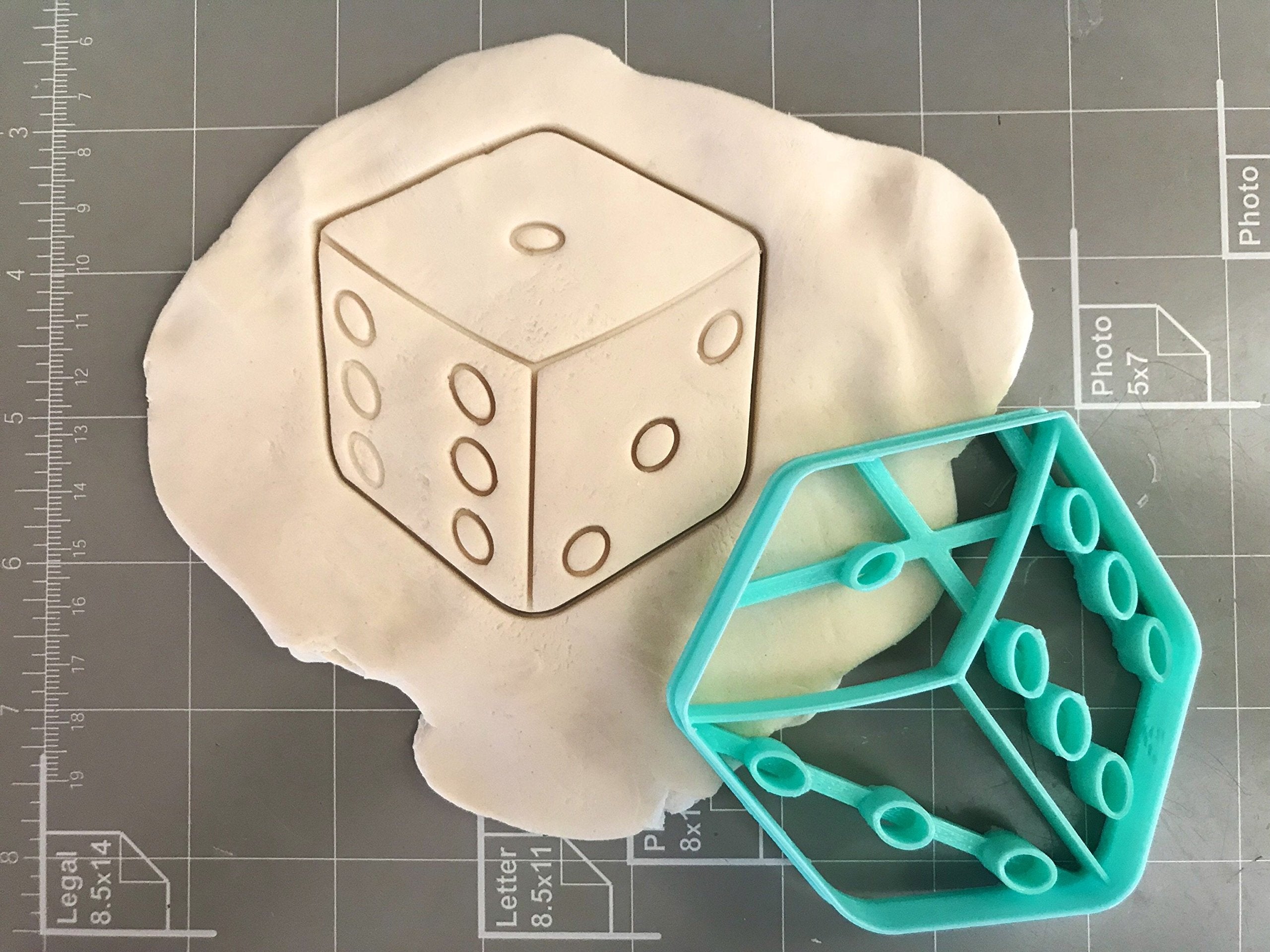 Dice Cookie Cutter (3 Inches)