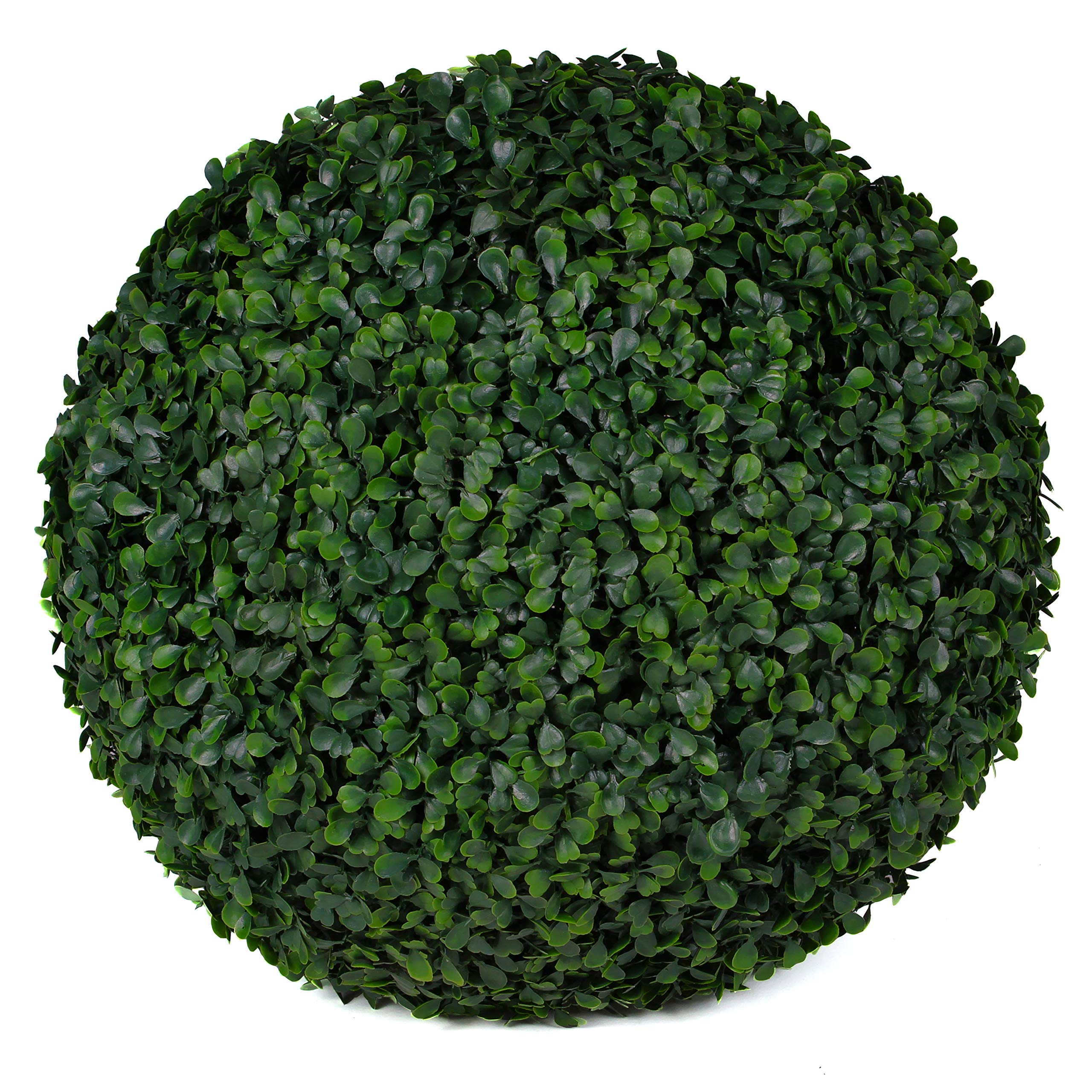 3rd Street Inn Boxwood Topiary Ball - 15 Artificial Topiary Plant - Wedding Decor - Indoor/Outdoor Artificial Plant Ball - Topia
