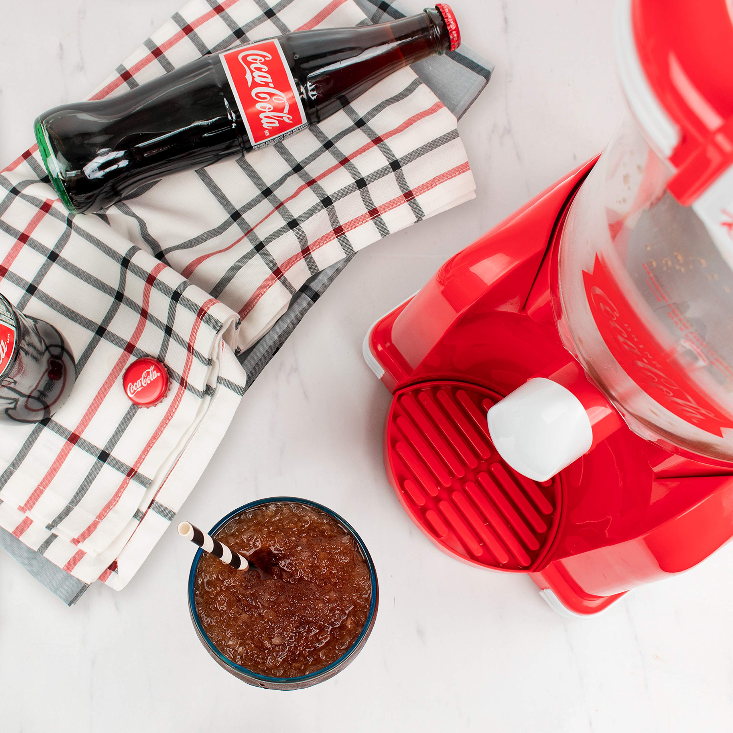 Nostalgia Rsm650Coke 32- Ounce Slush Drink Maker, 32 Oz, Coke Red