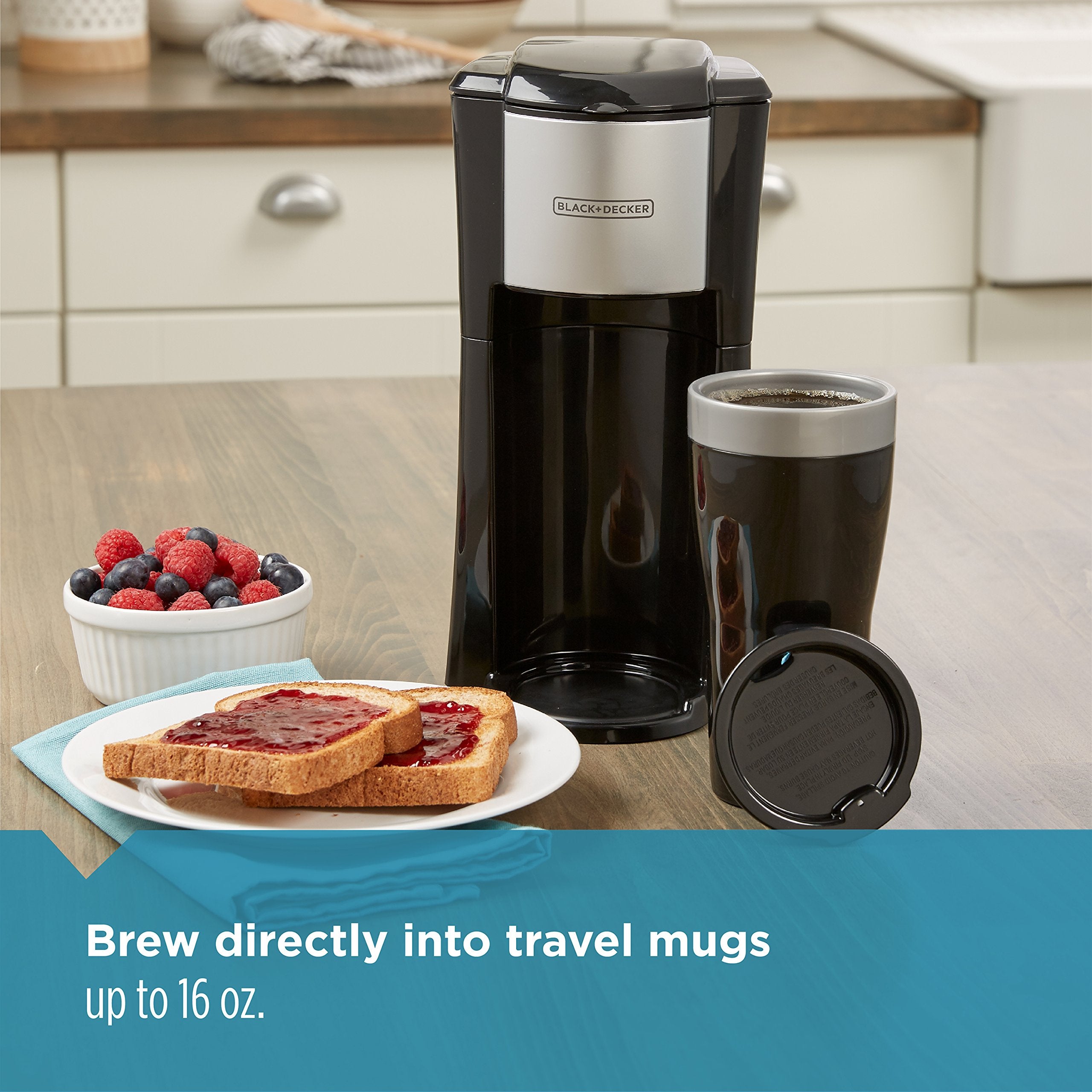 Single Serve Coffeemaker, Black