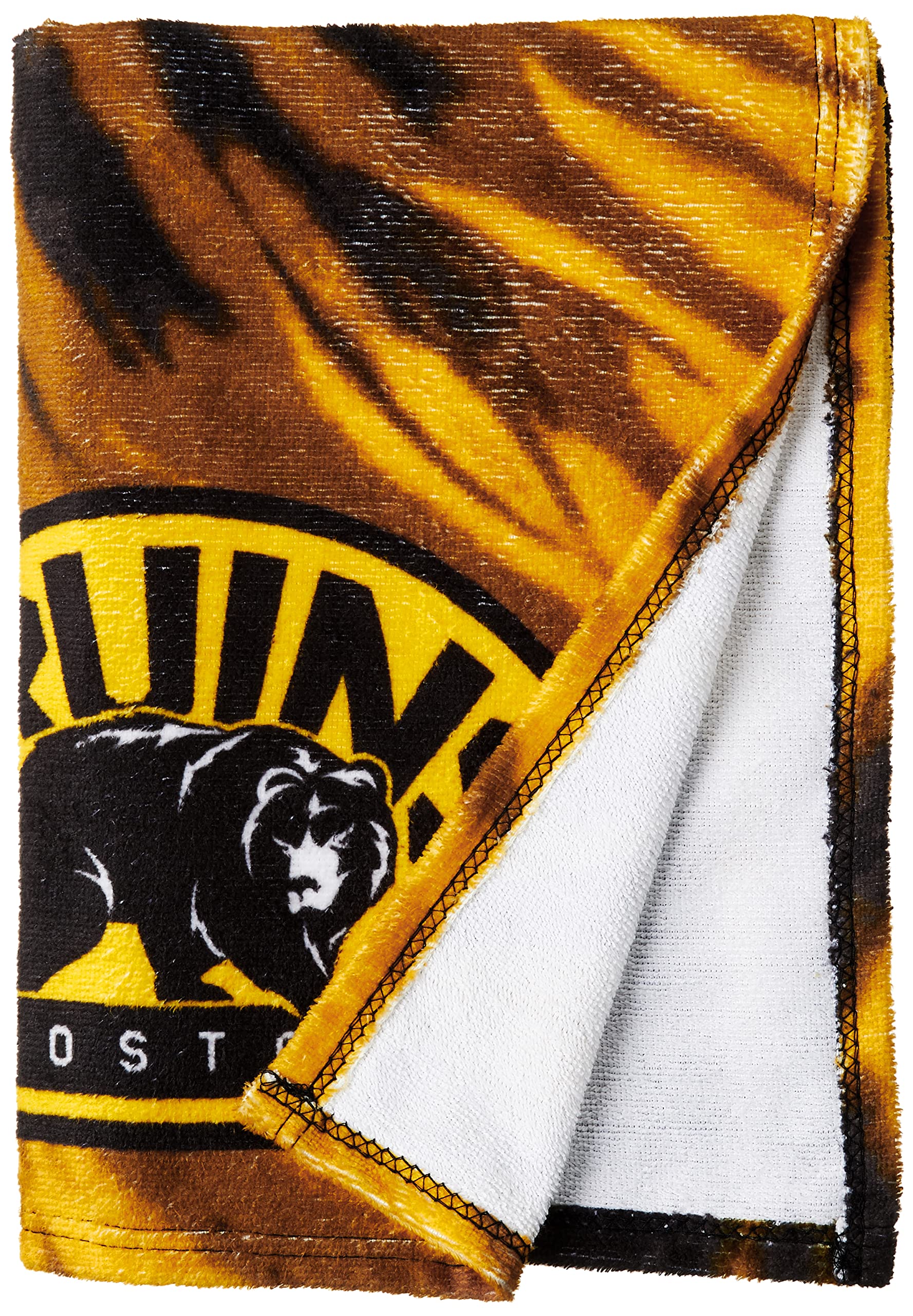 Northwest The Company NHL Boston Bruins Beach Towel  30'' x 60''  Psychedelic