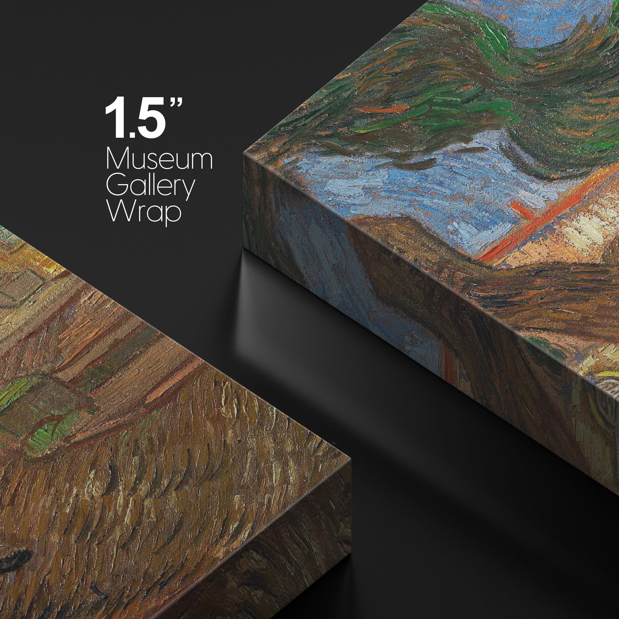 Wall26 Canvas Print Wall Art Garden Of Saint-Paul Hospital By Vincent Van Gogh Classic Historic Illustrations Fine Art Decorativ