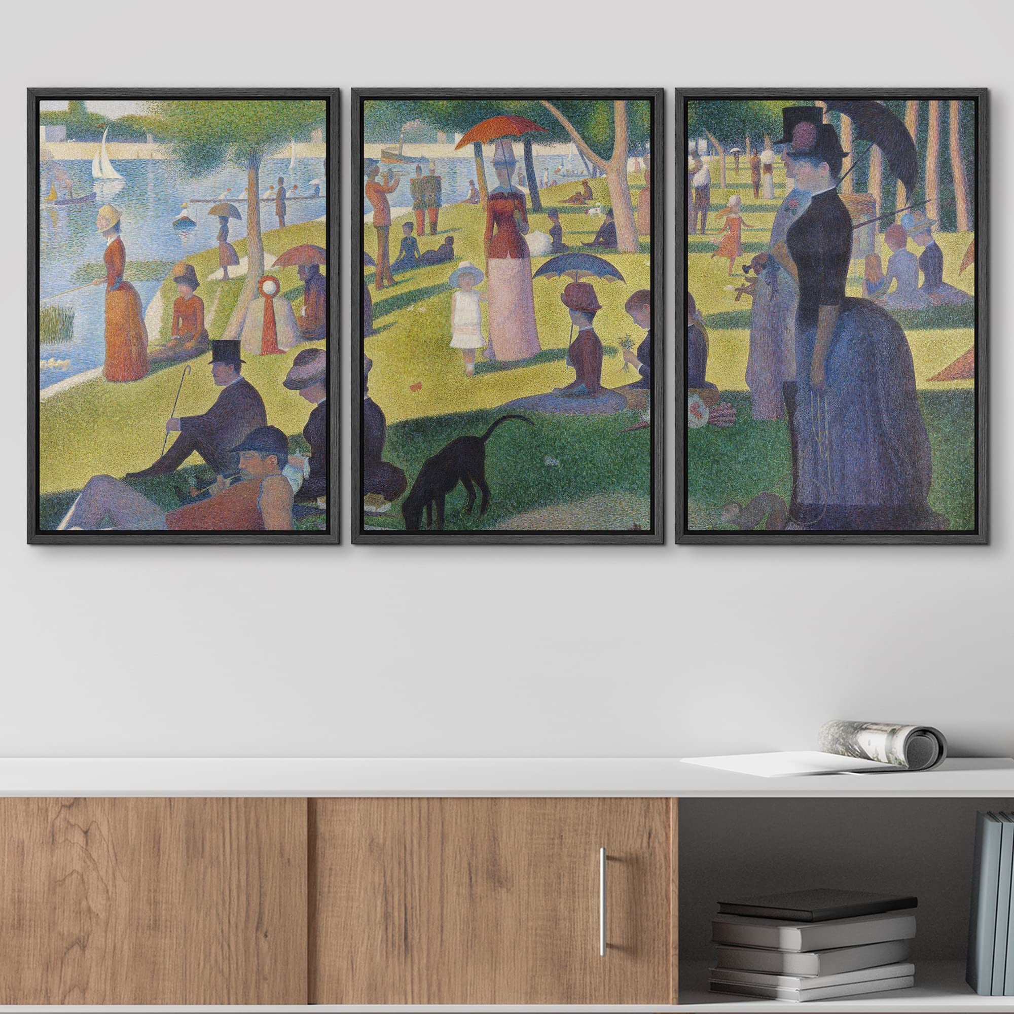 Wall26 Framed Canvas Print Wall Art Set William Inspired Botanical Collection Illustrations Modern Art Decorative Floral Botanic