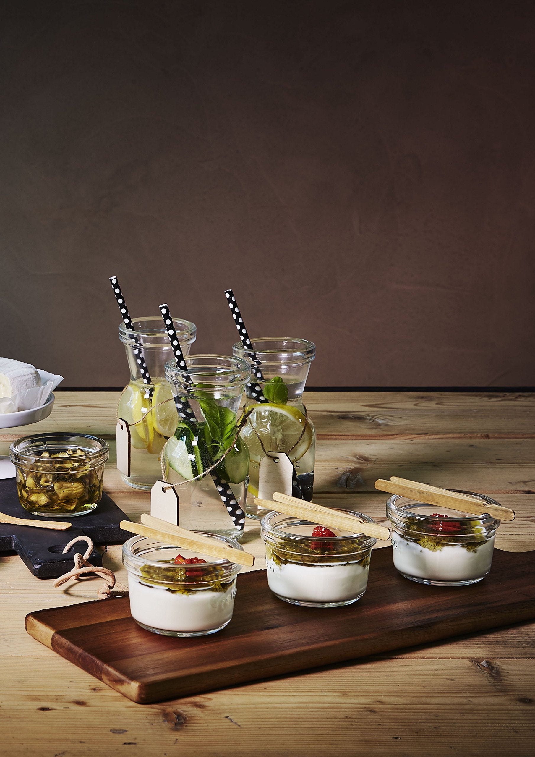 Luigi Bormioli Lock Eat Juice Jar, 34 Ounce