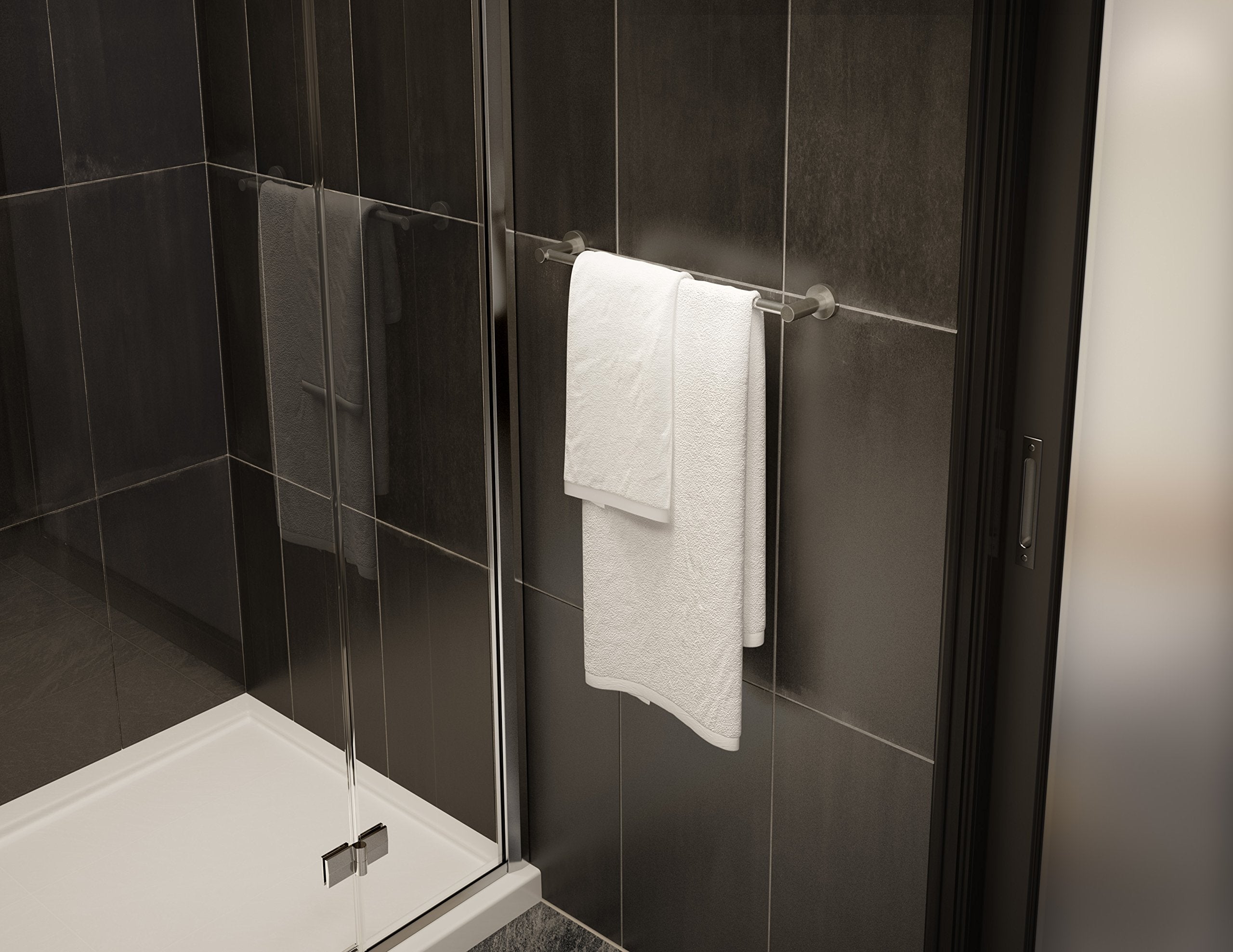 Symmons 353Tb-18-Stn Dia 18 In. Wall-Mounted Towel Bar In Satin Nickel