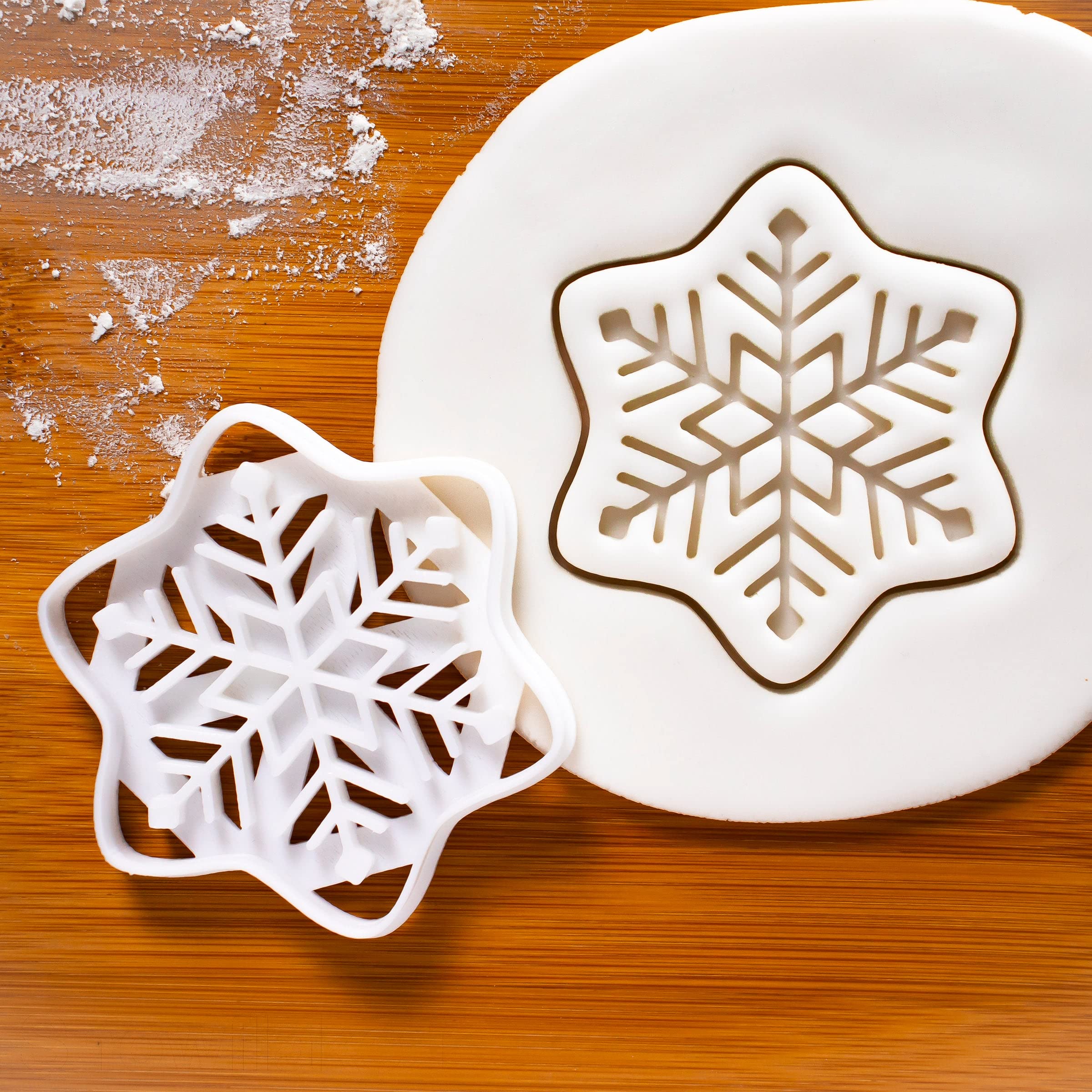 Snowflake Cookie Cutter (Style 1), 1 Piece - Bakerlogy