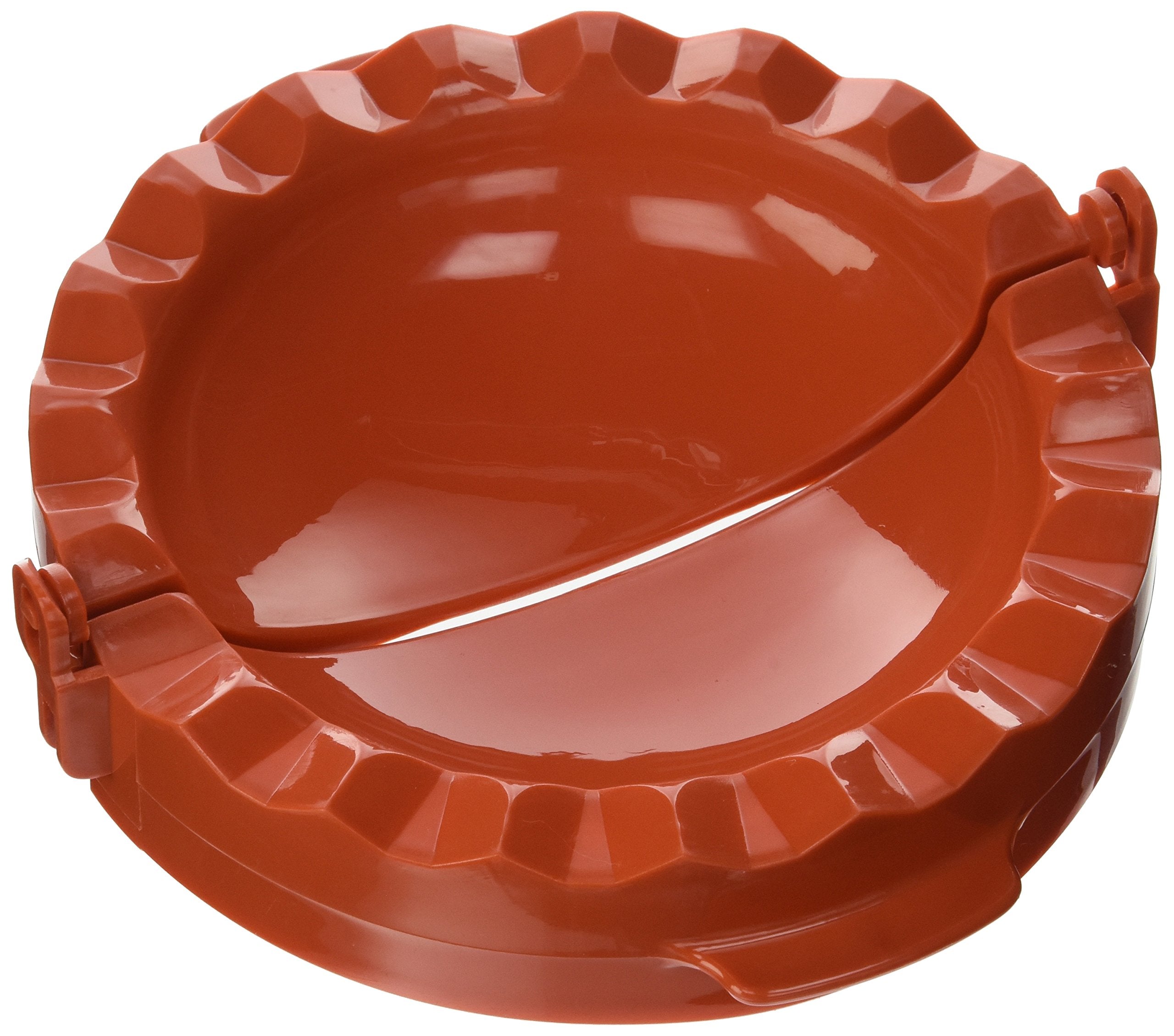 Pizzacraft Pc0405 6.5'' X 3.25'' Calzone Filling And Forming Press, Personal Size