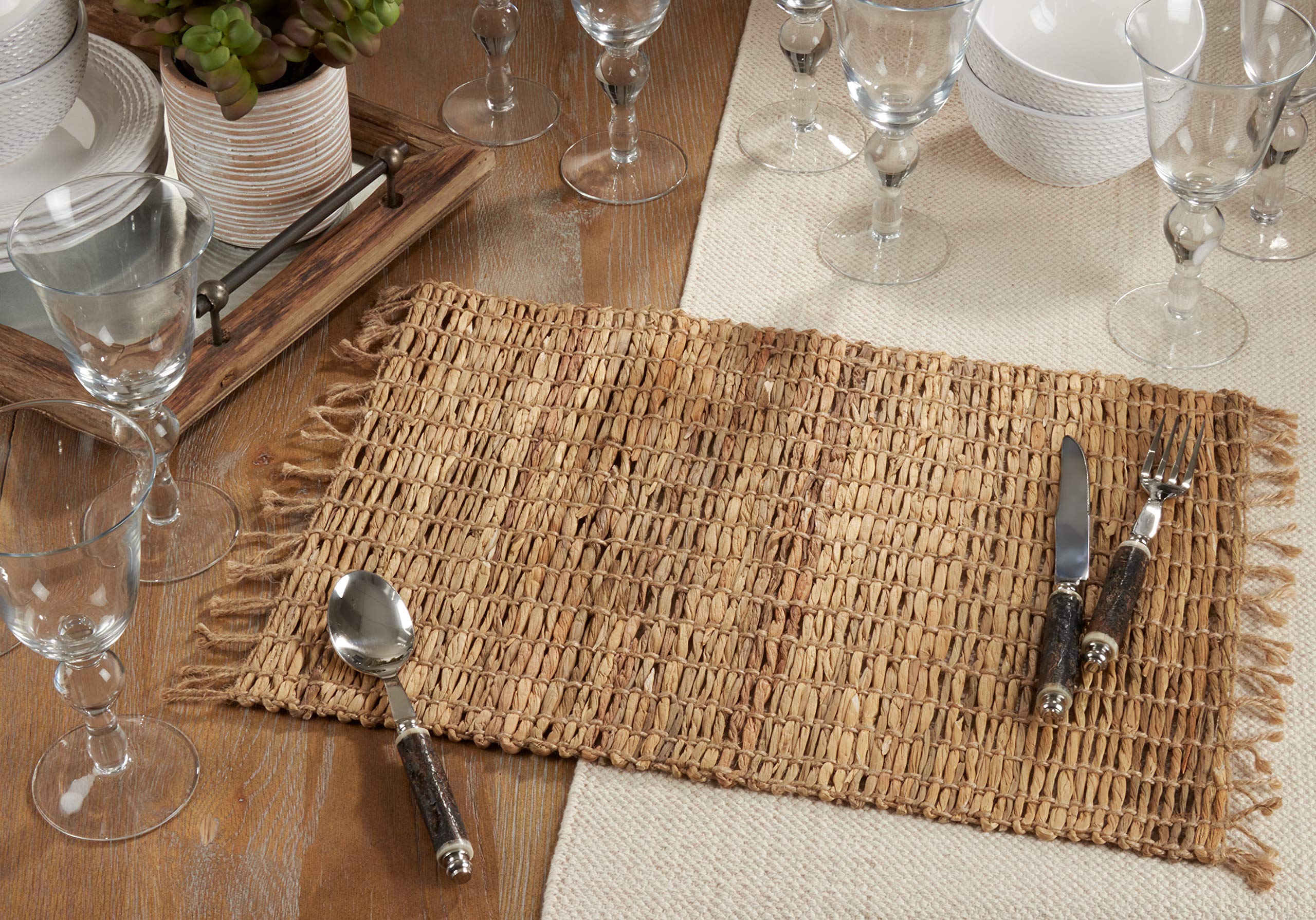 Water Hyacinth Placemats (Set Of 4)