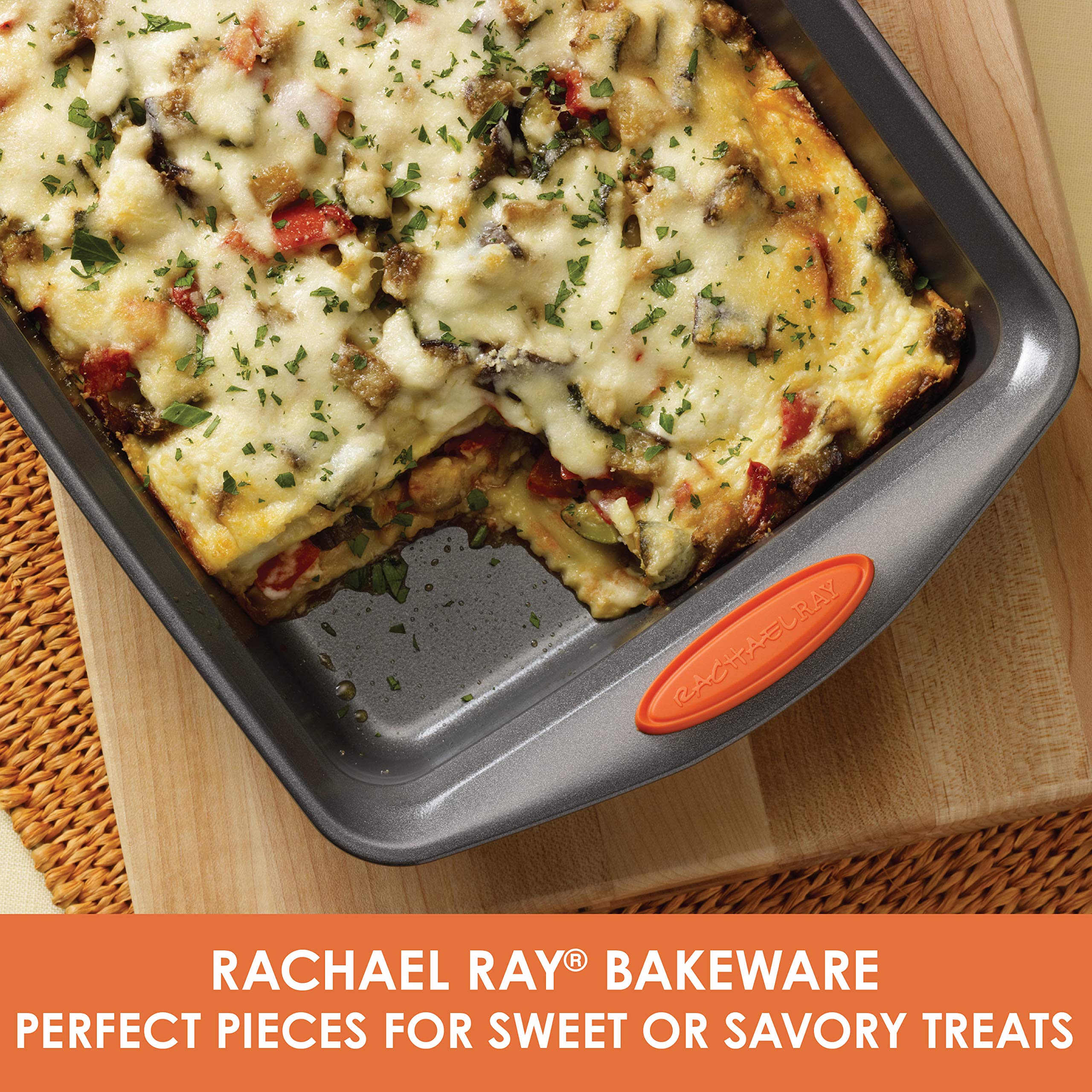 Rachael Ray Yum-O Nonstick Bakeware Cake Pan, 9 X 13