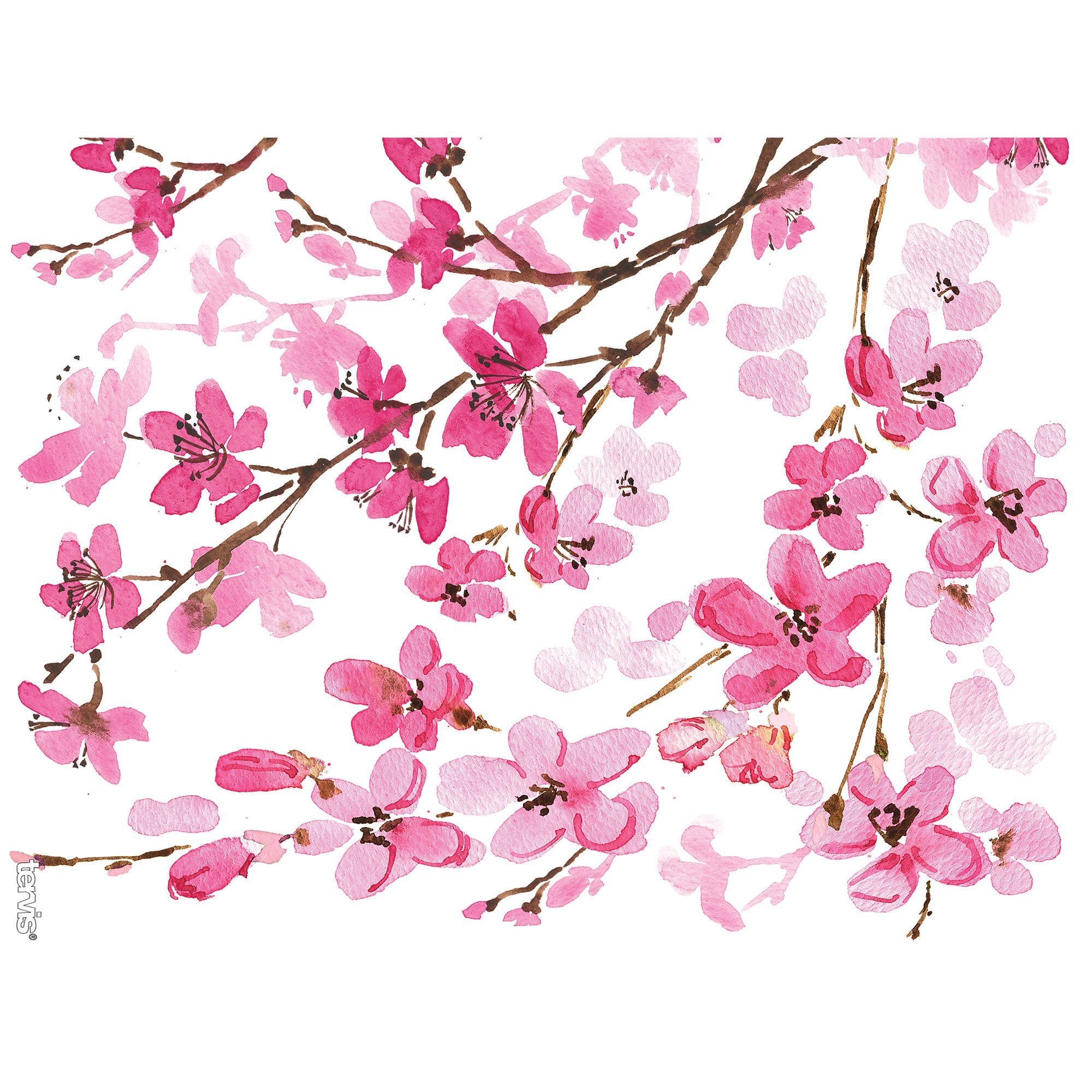 Japanese Cherry Blossom 24 Oz Tumbler With Lid