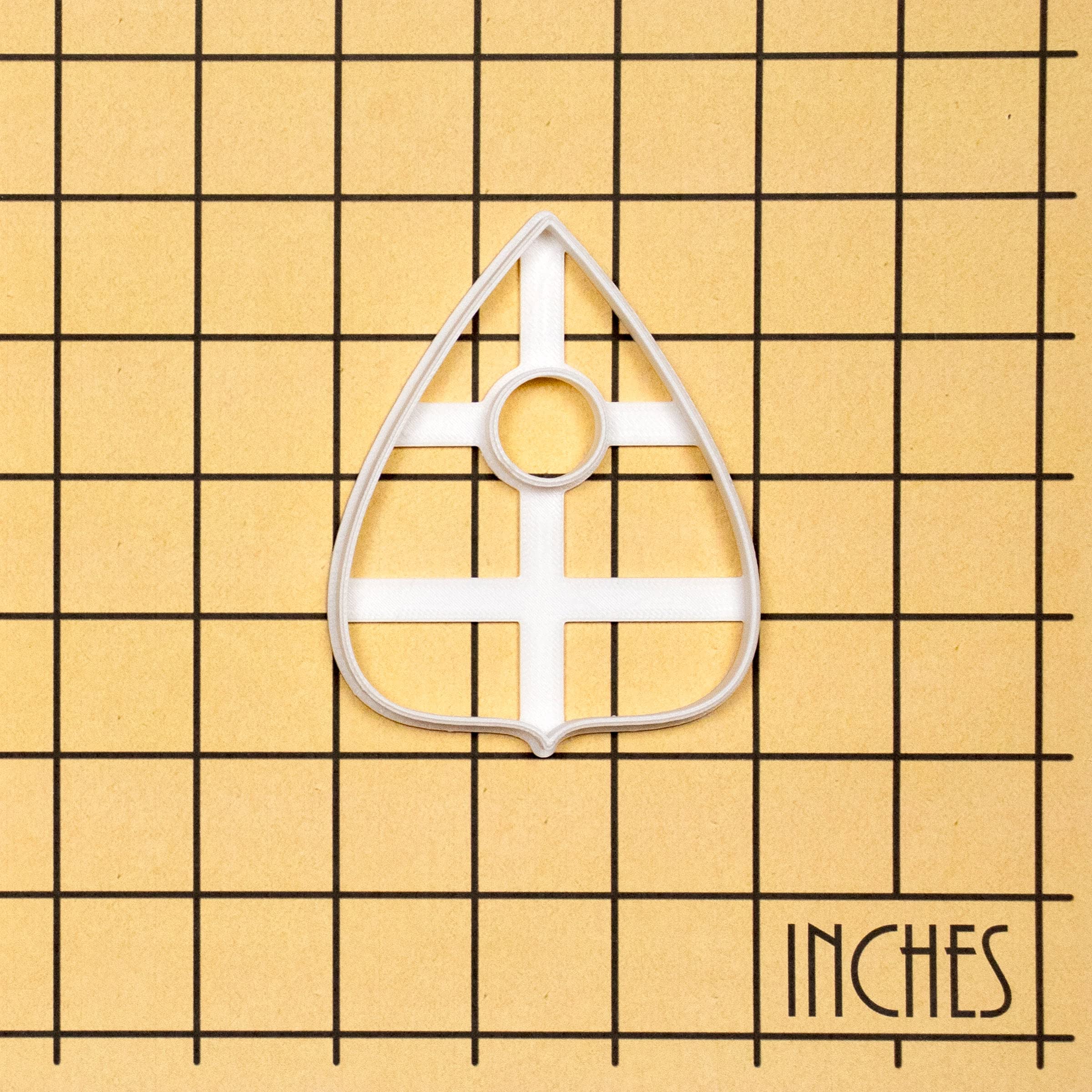 Planchette Plain Cookie Cutter, 1 Piece - Bakerlogy