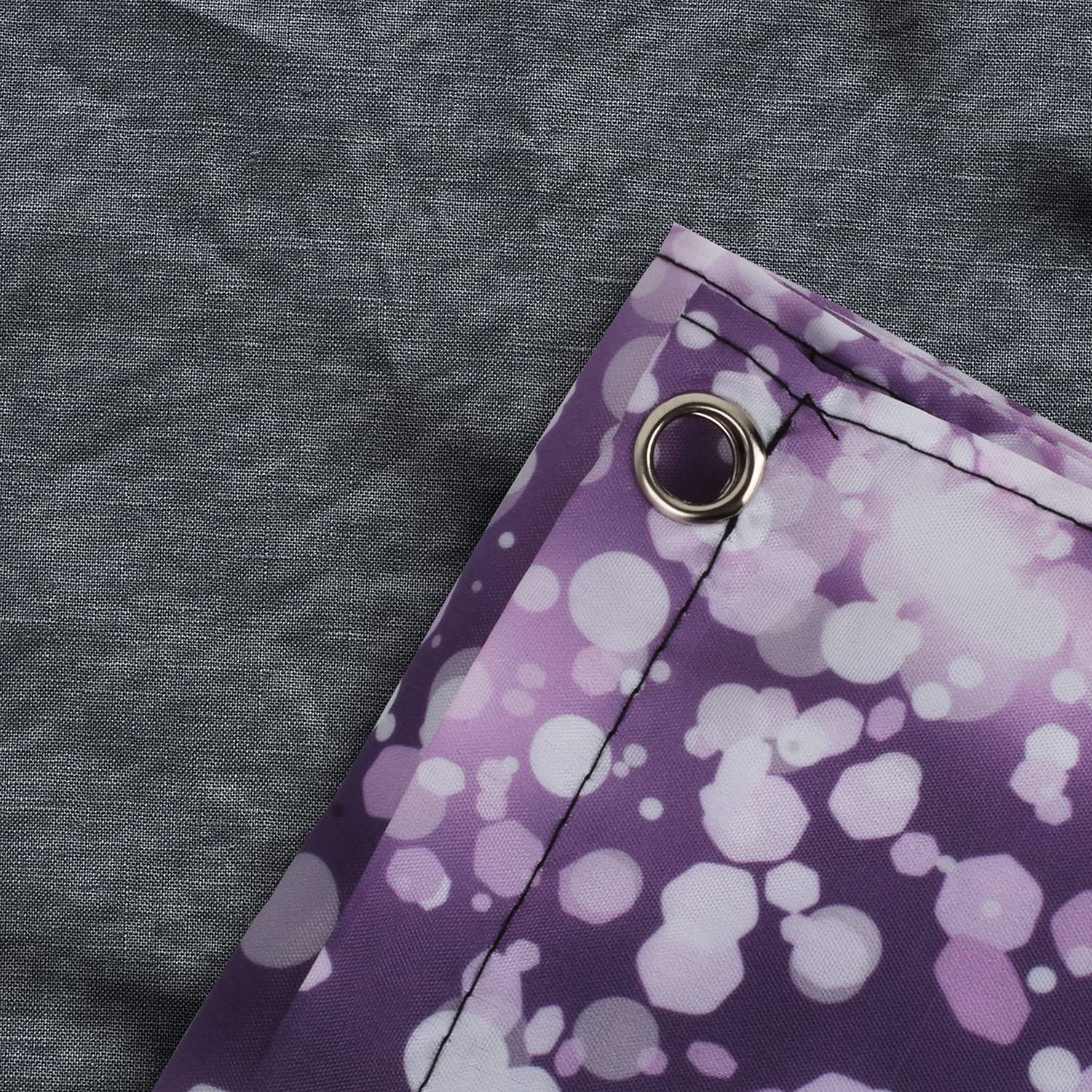 Hamigar 6X4Ft Happy 12Th Birthday Banner Backdrop - 12 & Fabulous Birthday Decorations Party Supplies For Girls - Purple