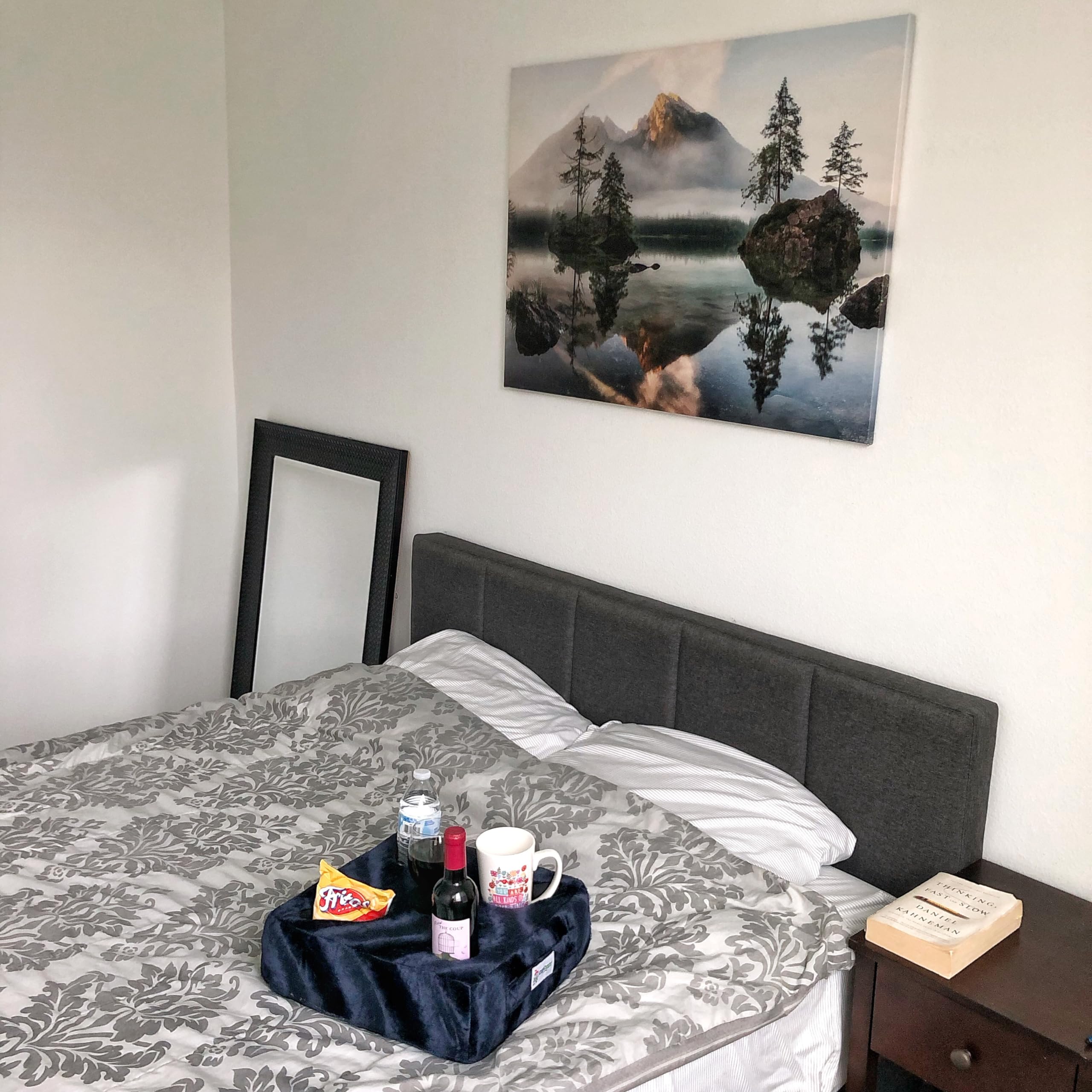 Cup Cozy Deluxe Pillow (Navy)- As Seen On Tv-The World'S Best Cup Holder! Keep Your Drinks Close And Prevent Spills. Use It Anyw