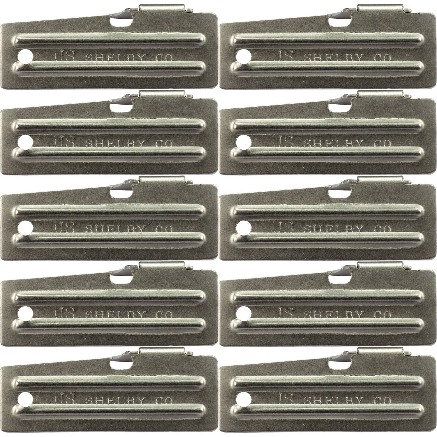 10 Pack Survival Kit Can Opener, Military, P-51 Model