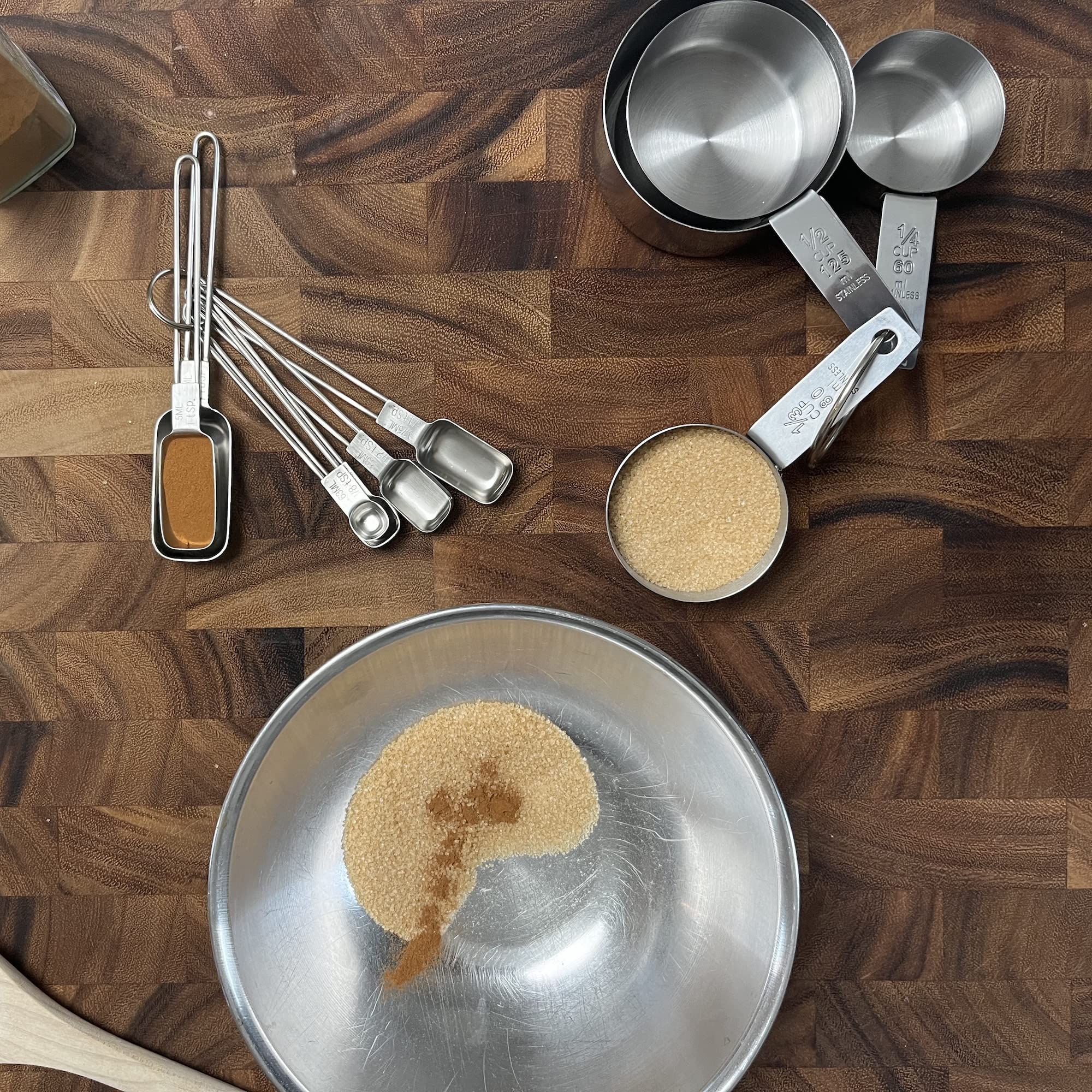 Fox Run Stainless Steel Measuring Cup/Spoon Set, Silver, 6.5 X 3.2 X 2''