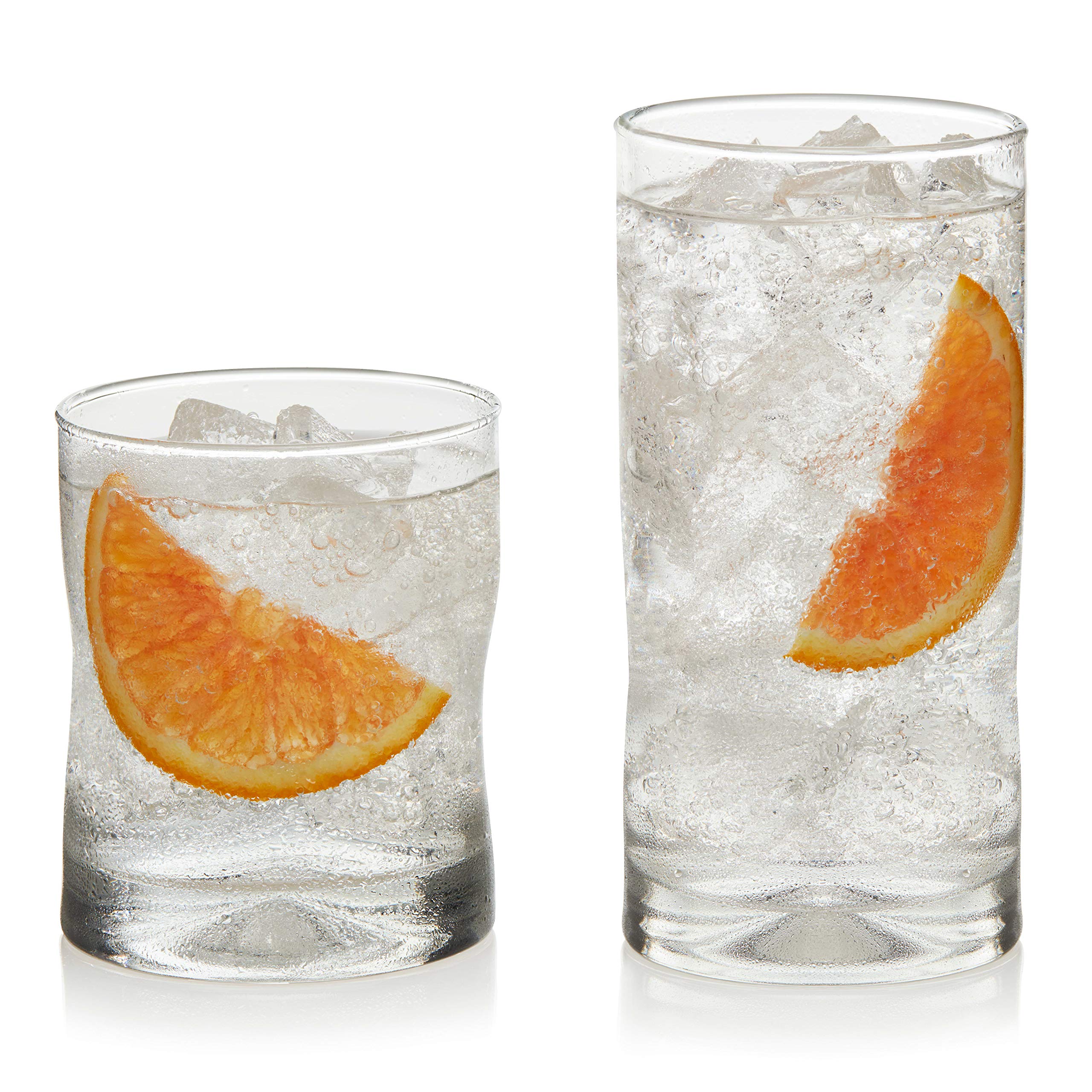 Libbey Impressions 16-Piece Tumbler And Rocks Glass Set