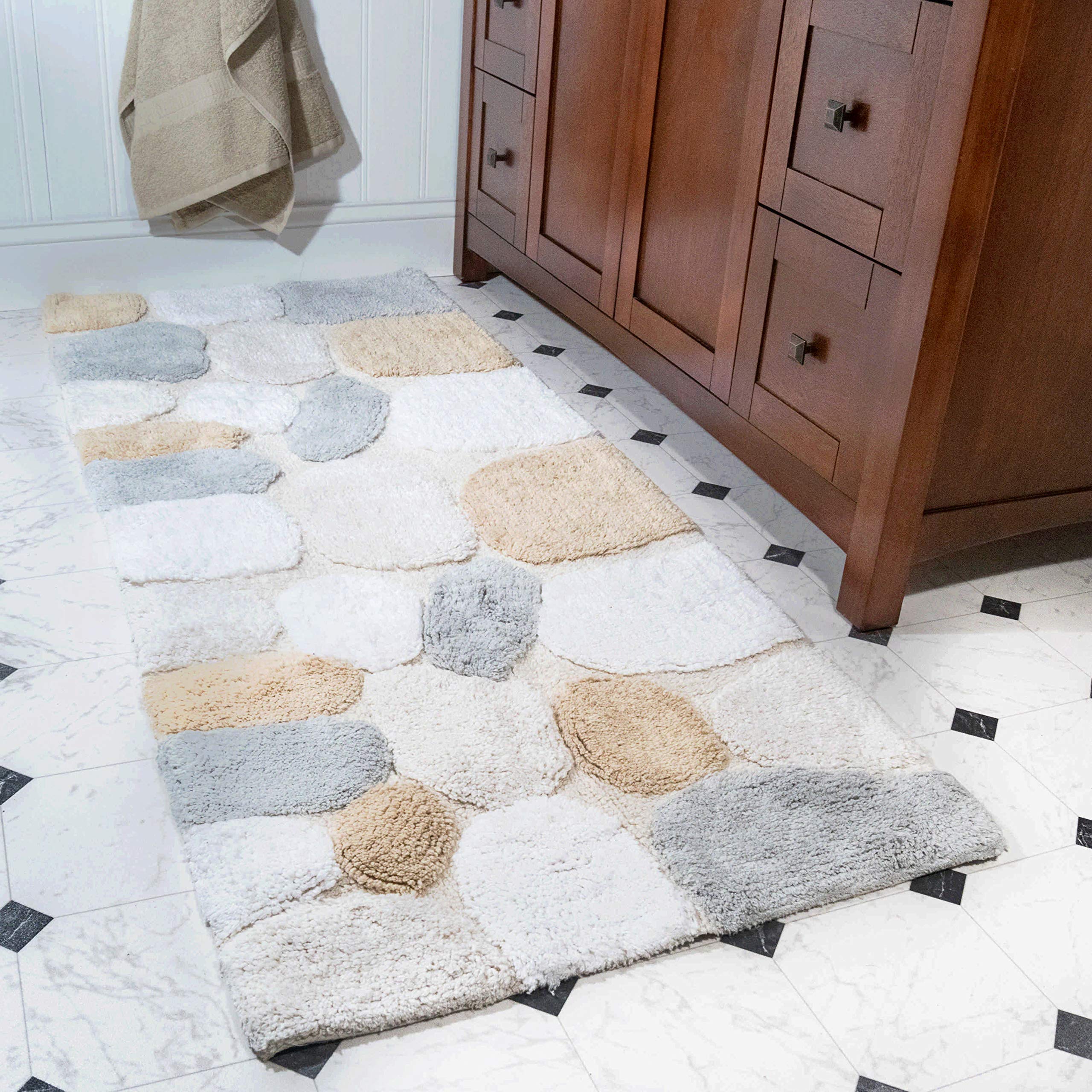 Chesapeake Pebbles, Spa Bath Runner 24 X 60
