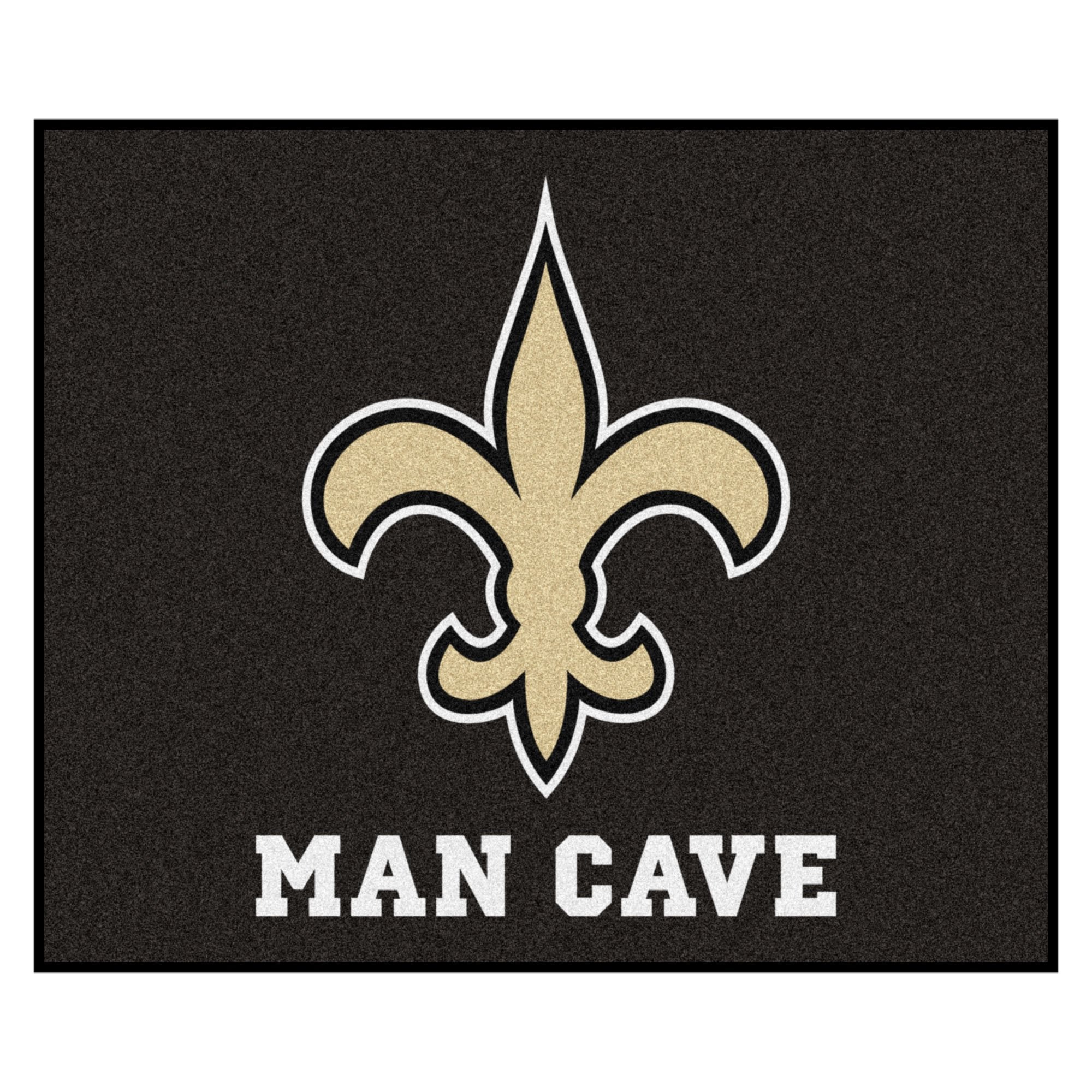 NFL - New Orleans Saints Man Cave Rug - 5ft. x 6ft.
