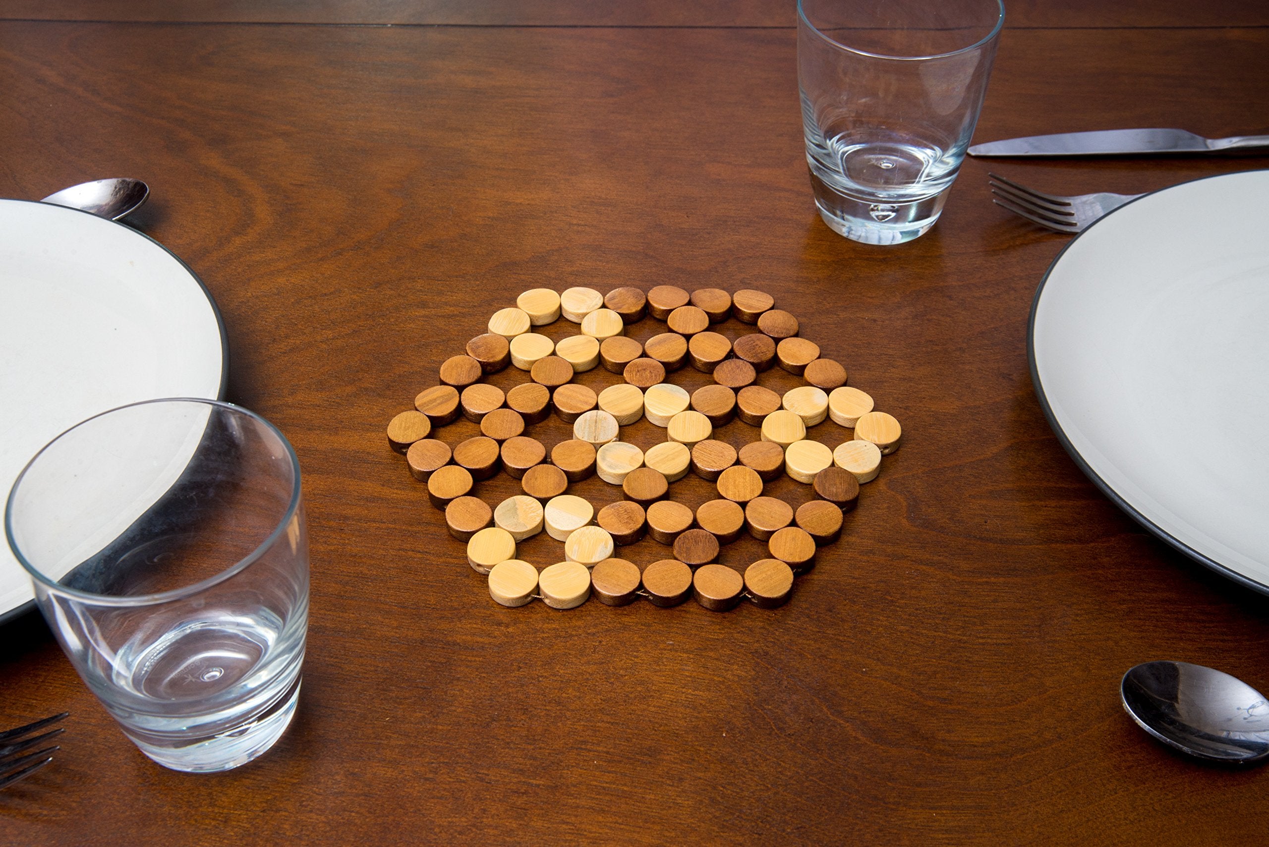 Bamboo Trivets A Set Of 3 By Tofl (3, 60 Rectangle)