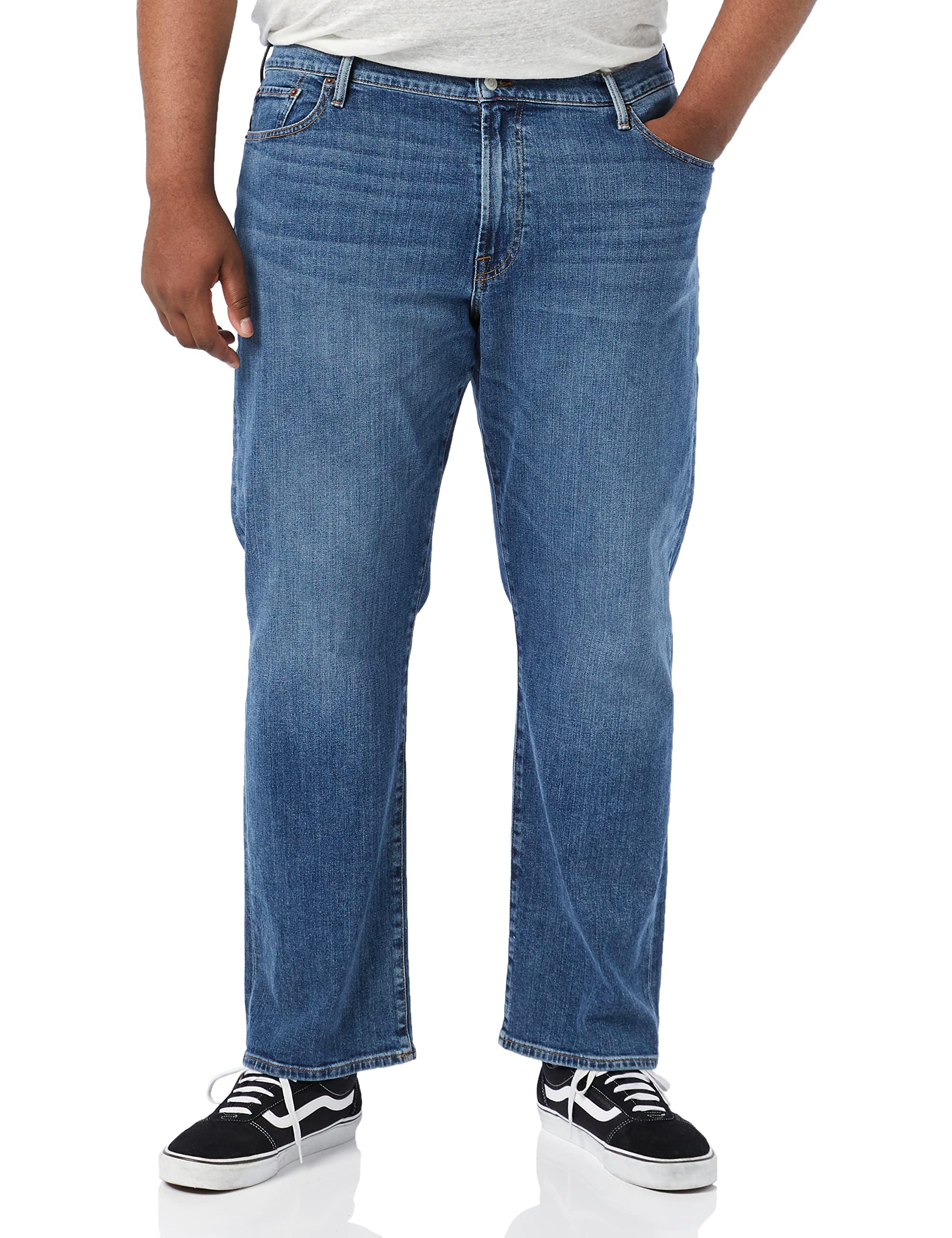 Lucky Brand Mens 181 Relaxed Straight Jean, Dellwood, 30W X 30L