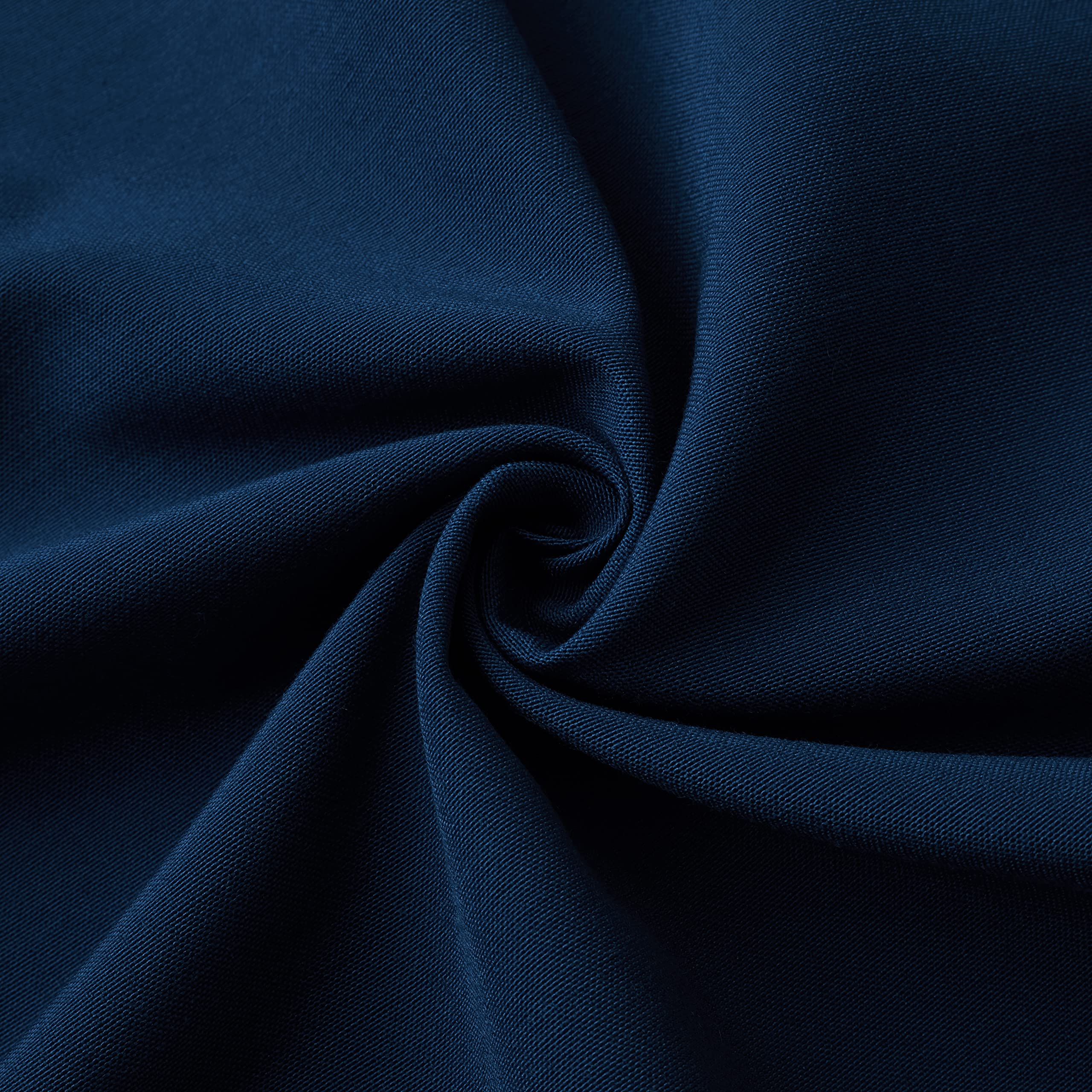 Weavric Cloth Dinner Napkin Bulk, Set Of 12, 20 X 20 Inches Washable Reusable Navy Blue Table Napkins With Hemmed Edge For Weddi