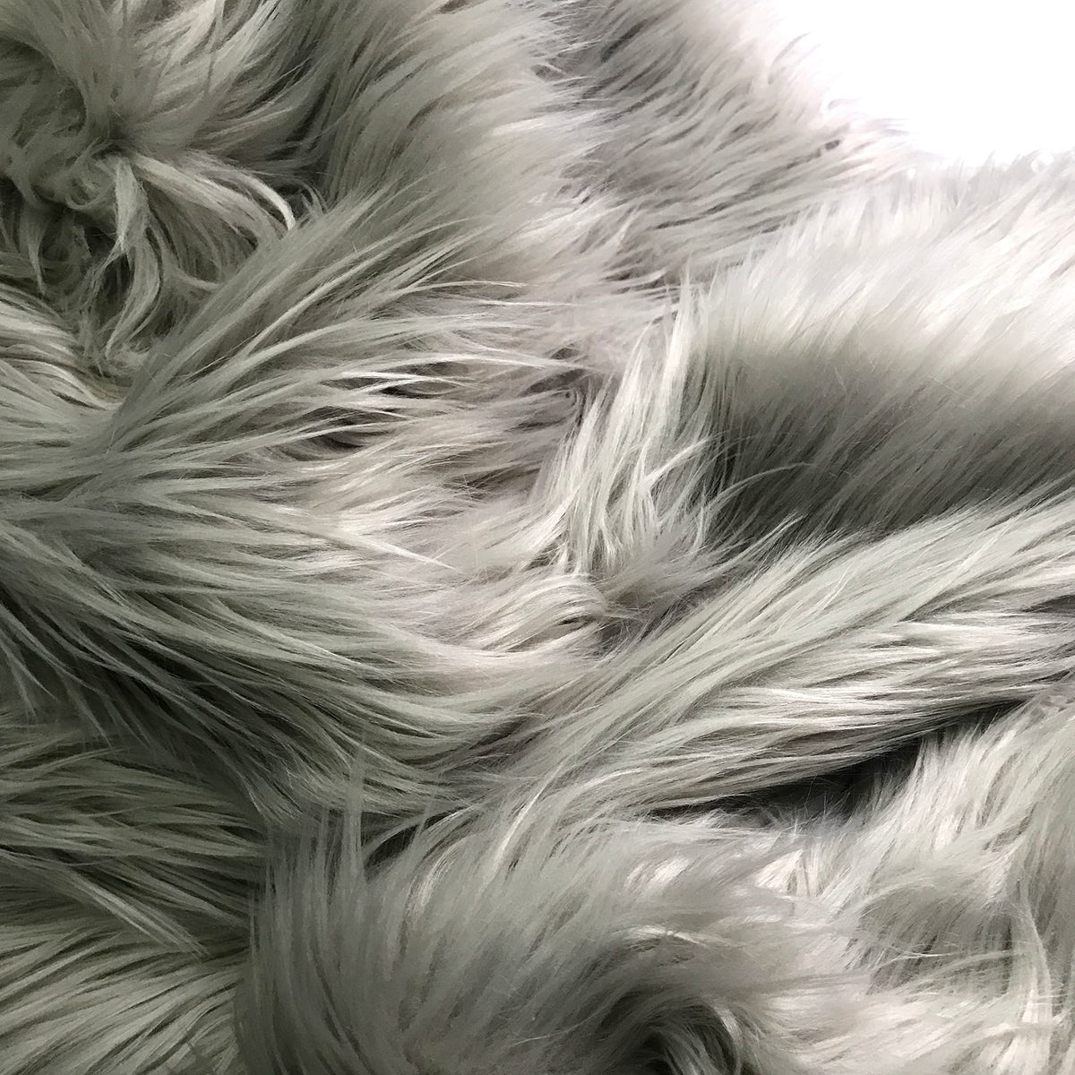 Bianna Creations | Faux Fur Fabric Ultra Soft Deluxe Plush Shaggy Squares | Craft, Sewing, Props, Costumes, Decoration (Olive Gr