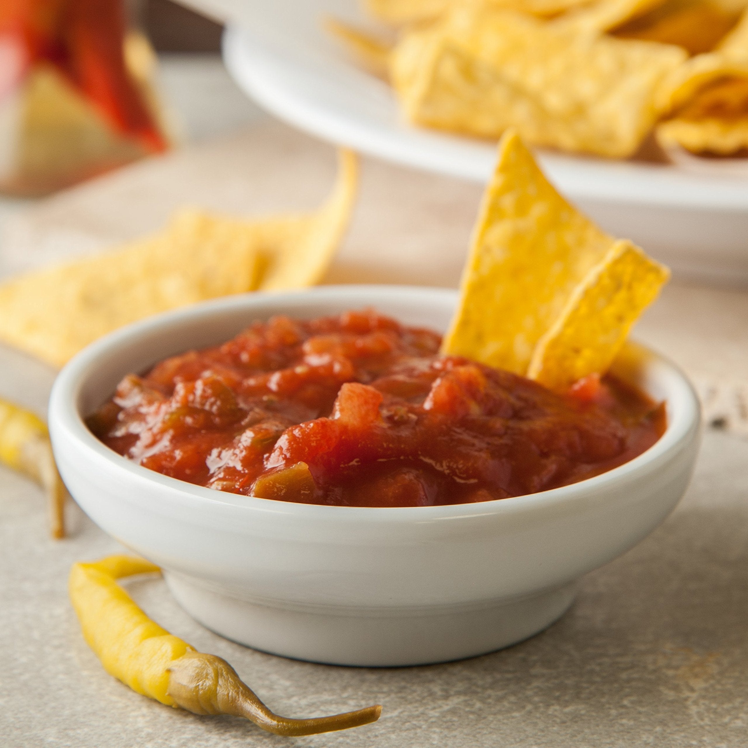 Carlisle Foodservice Products 087502 Melamine Salsa Dish, 5 Oz. Capacity, White (Case Of 48)