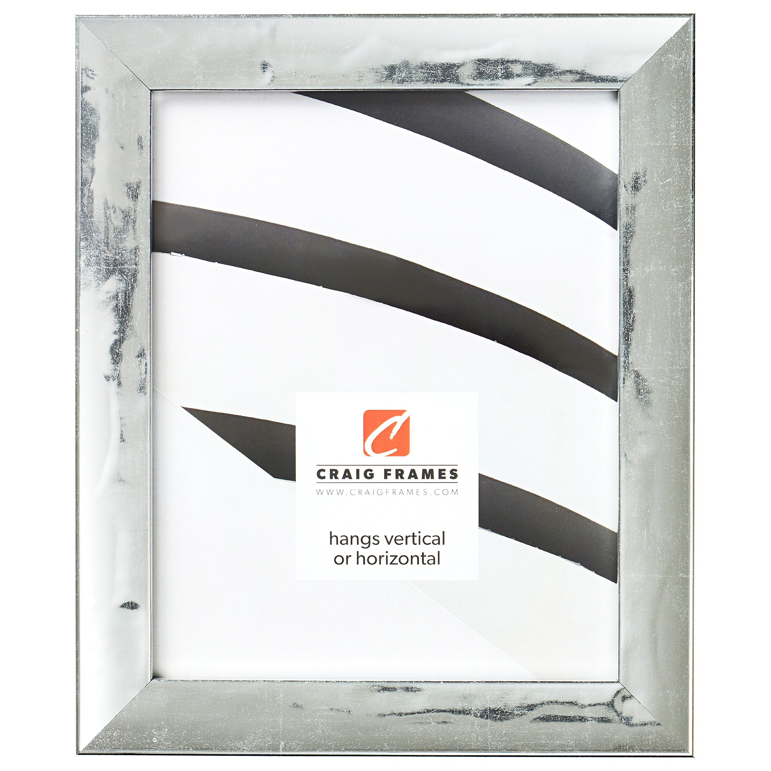 Craig Frames Allure Picture Frame, 12 X 16 Inch, French Silver