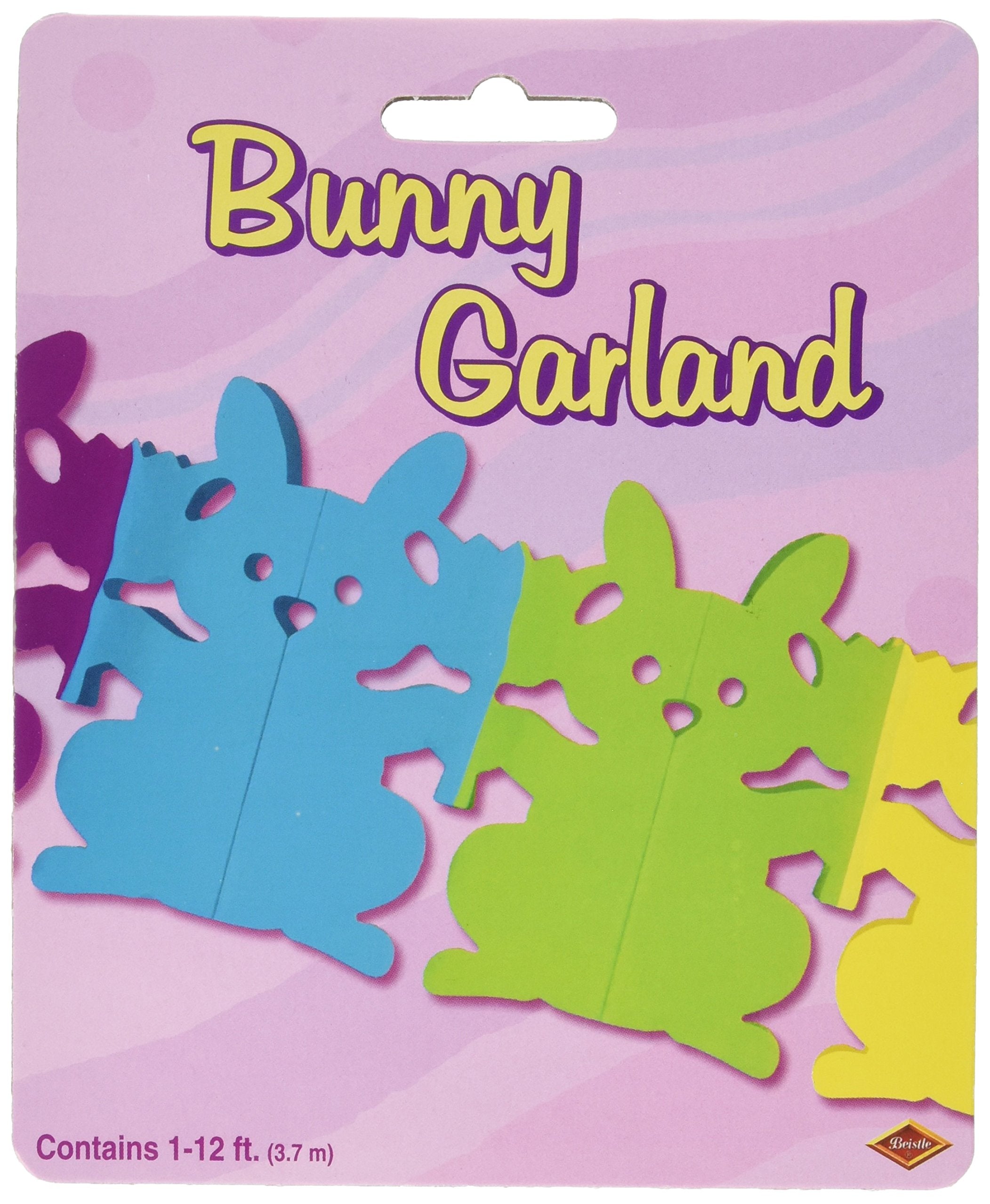 Bunny Garland Party Accessory (1 Count) (1/Pkg)