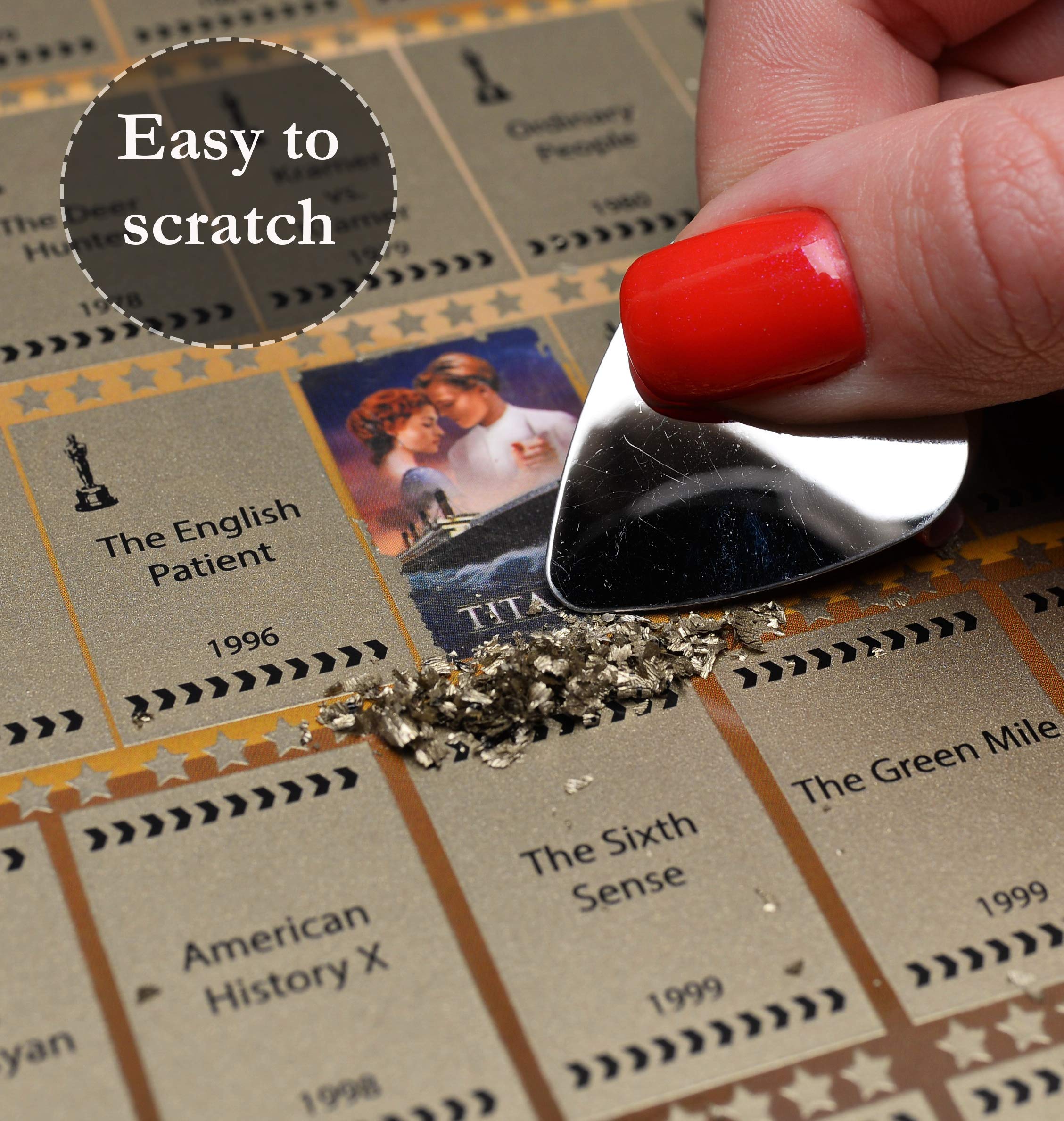 Mymap 300 Films Scratch Off Movie Poster Bucket List Movies Poster Scratch Cinema Poster Xx Century Motivation Poster For Cinema