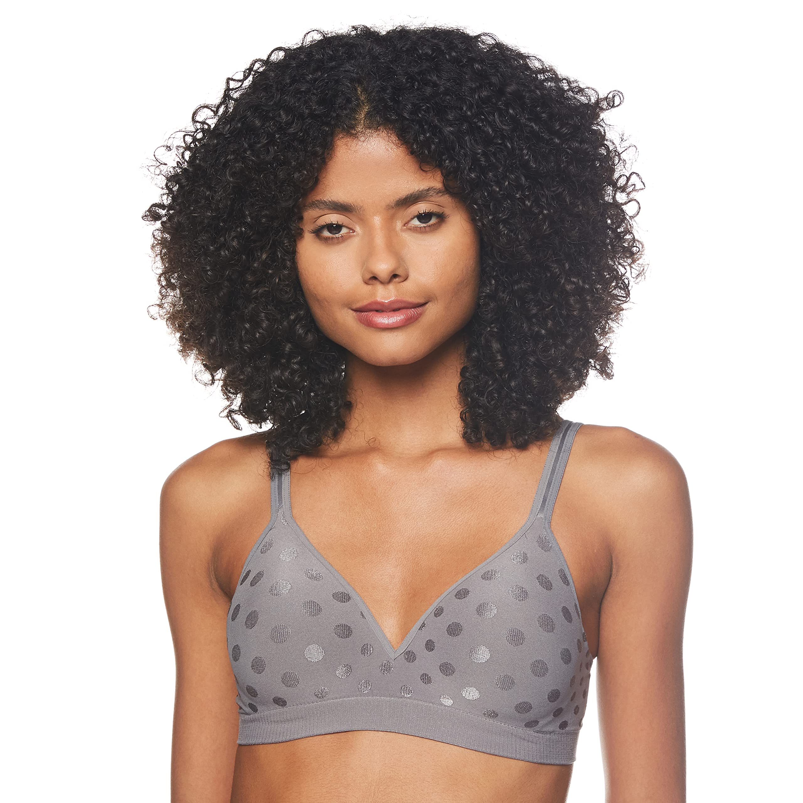 Hanes Wireless Bra, Seamless Bra with Full coverage, comfort Flex Wirefree, Perfect coverage (Smart Sizes XS to 3XL)