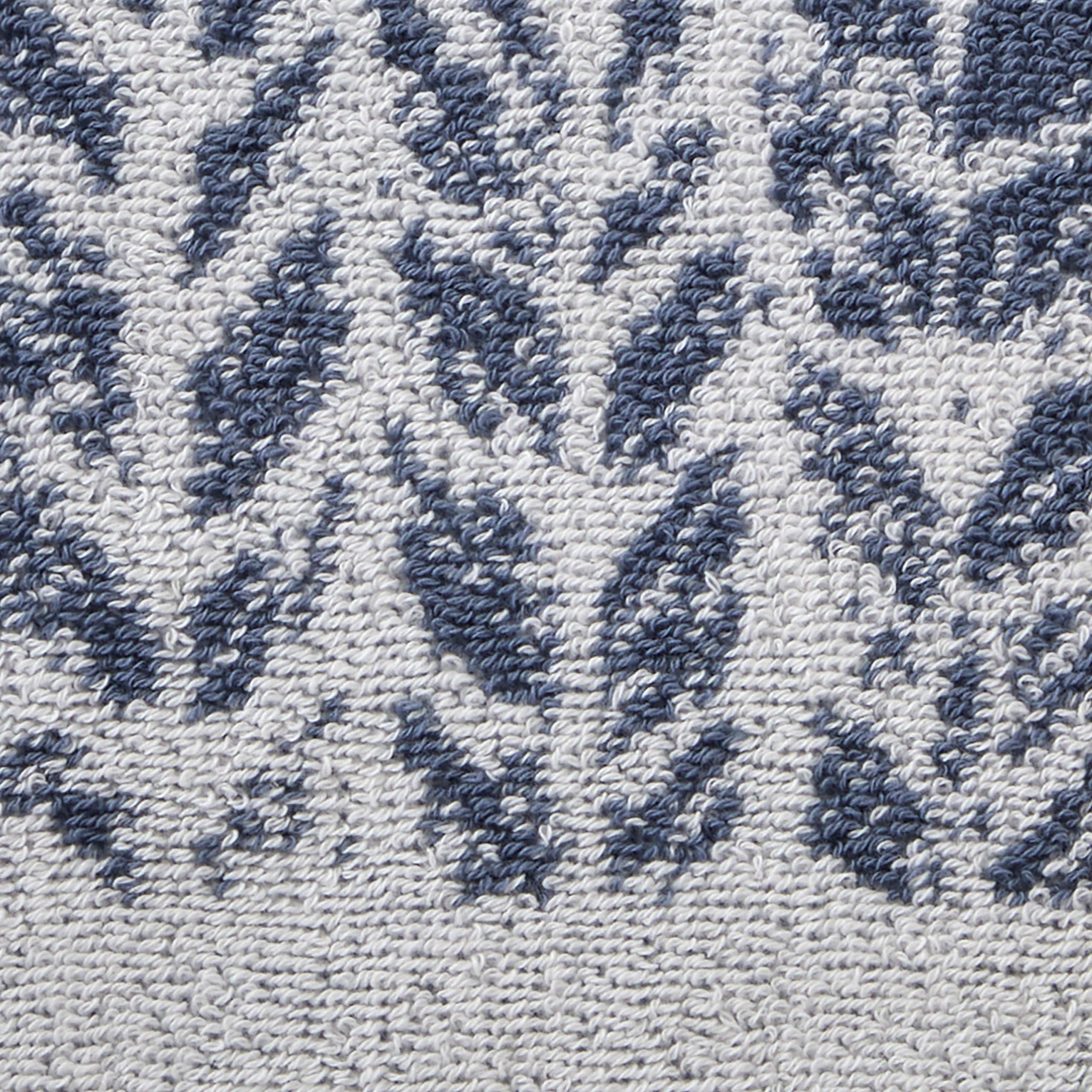 SKL Home by Saturday Knight Ltd. Distressed Leaves Hand Towel (2-Pack) Denim Blue
